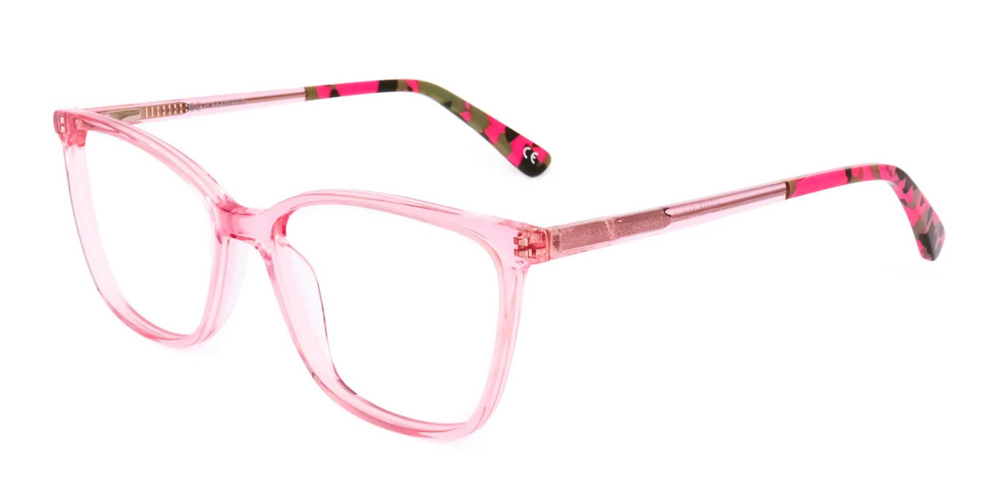 light pink clear glasses-2