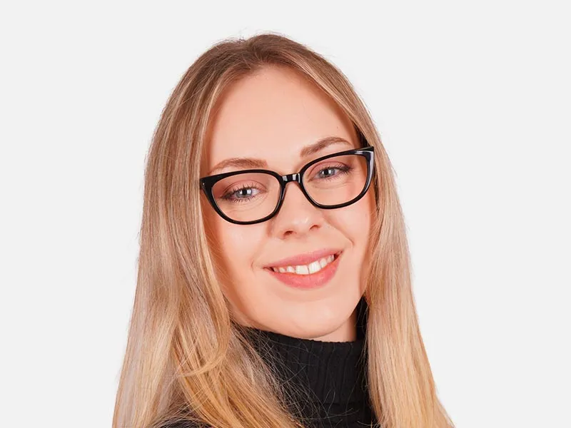 Cat Eye Shaped Glasses-2