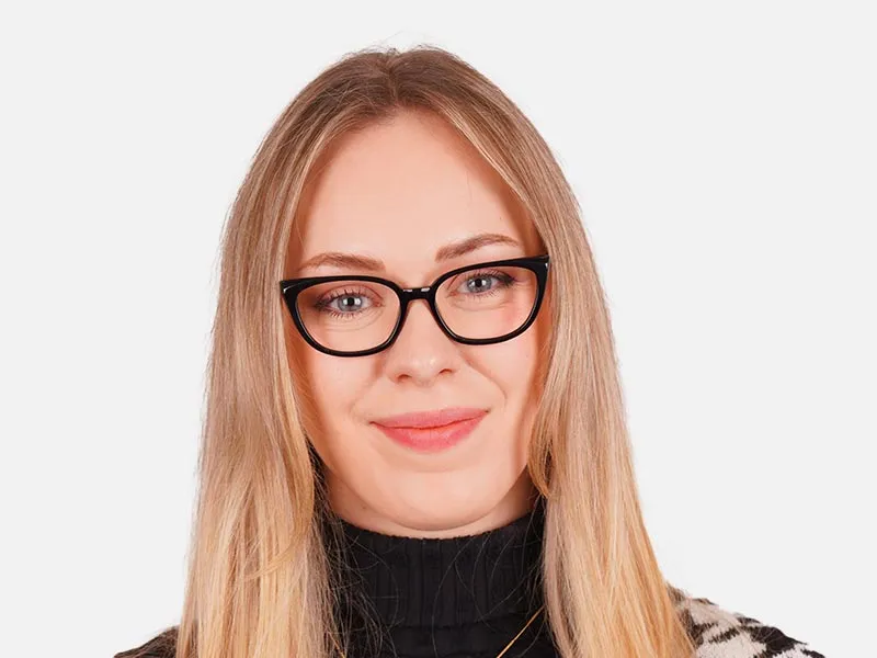 Cat Eye Shaped Glasses-2