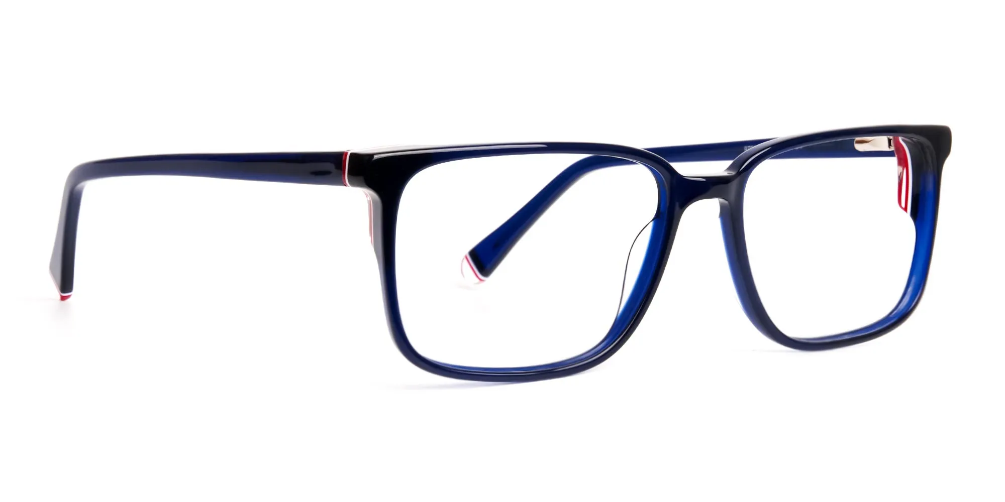 blue thick design rectangular glasses frames-2