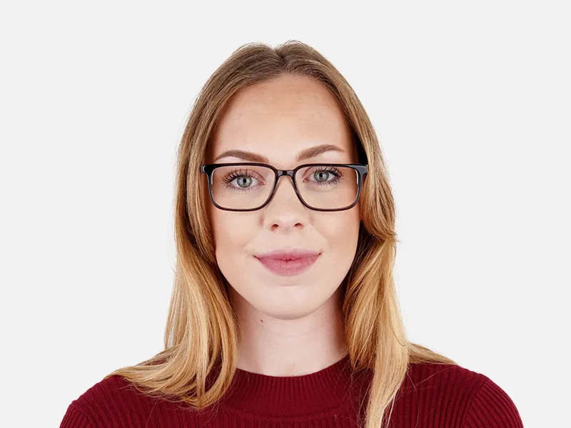 dark grey shiny rectangular glasses frames-15