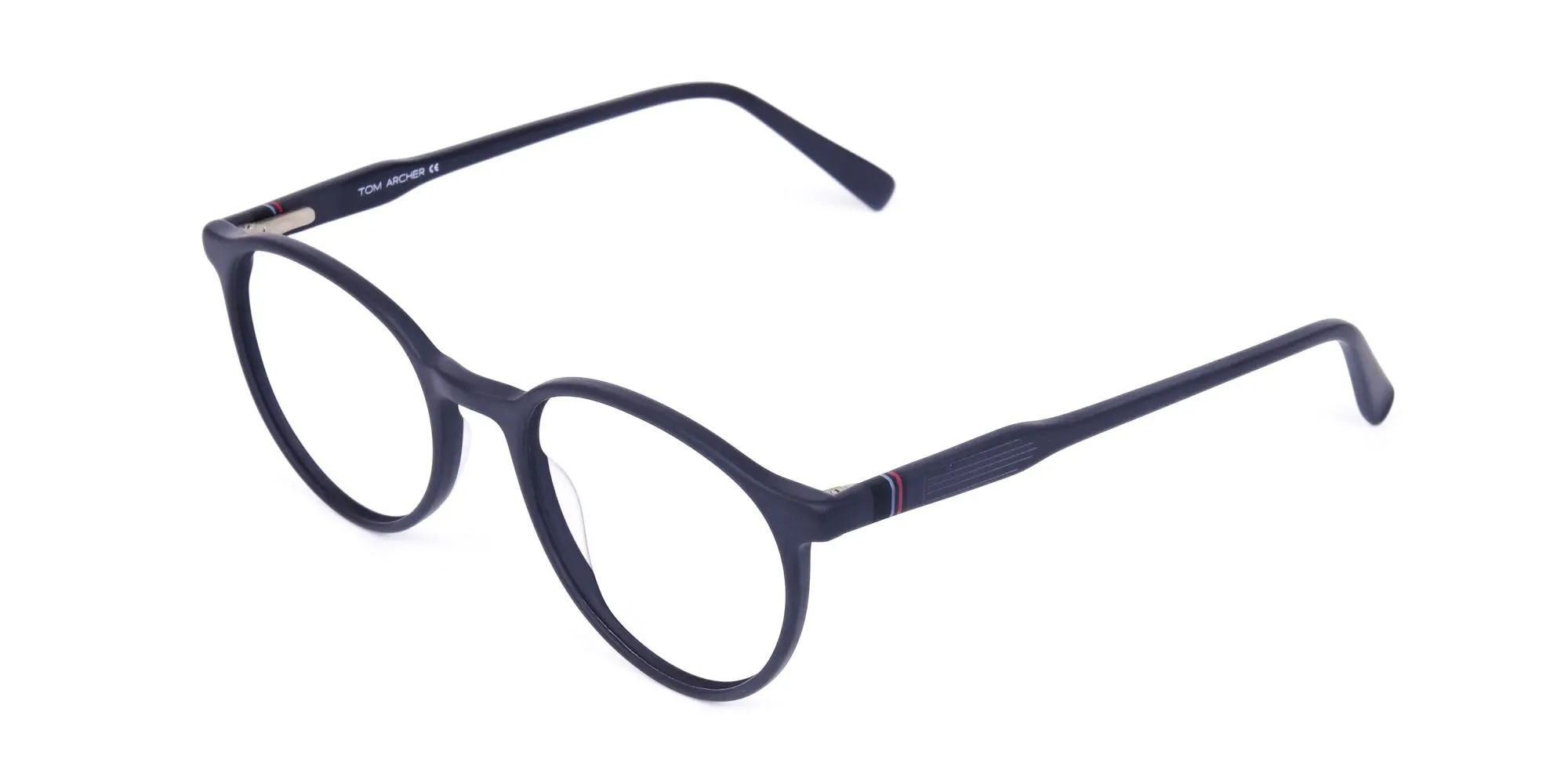 blue light glasses round frame-3