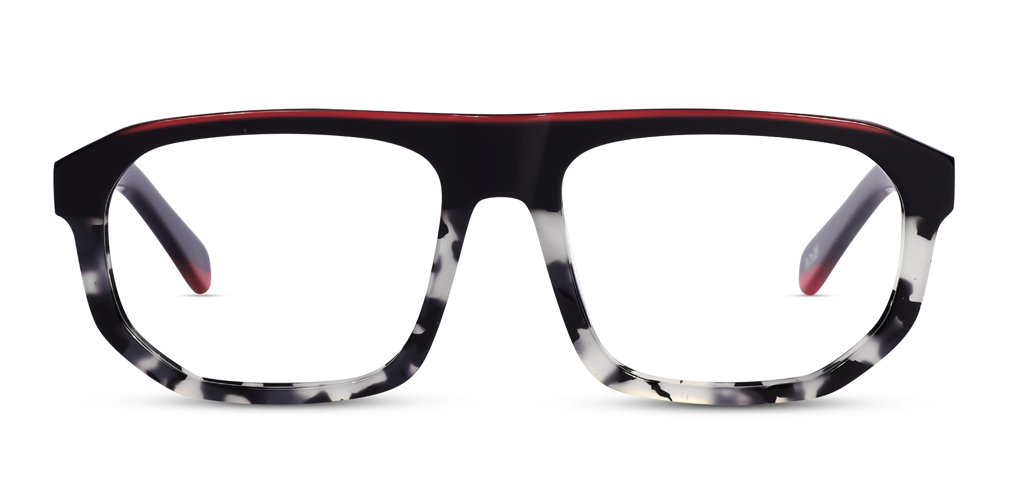 Black & Grey Tortoise Pilot Frame Glasses Black & Grey Tortoise Pilot Frame Glasses