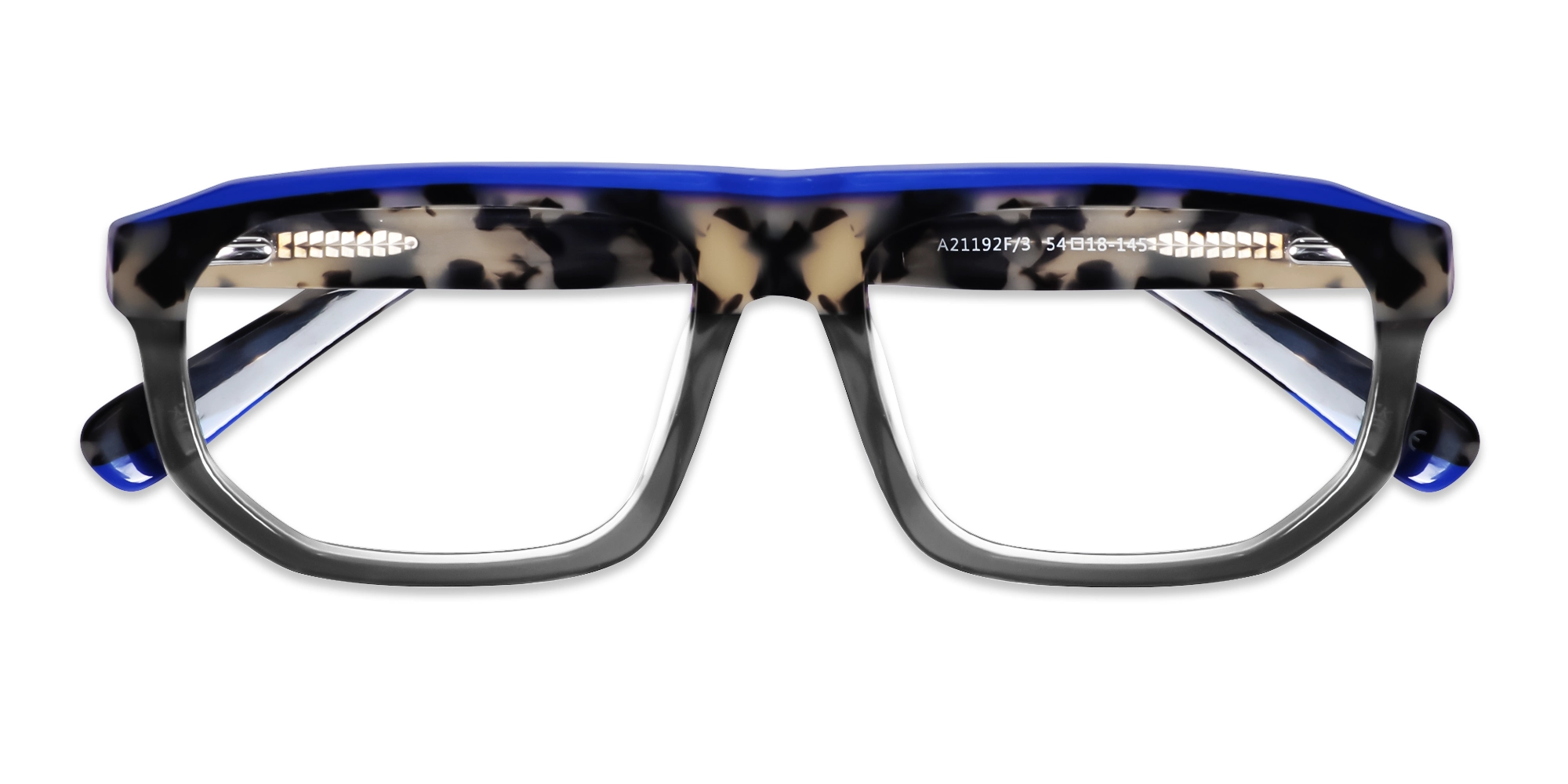 Crystal Charcoal Grey & Marzipan Tortoise glasses