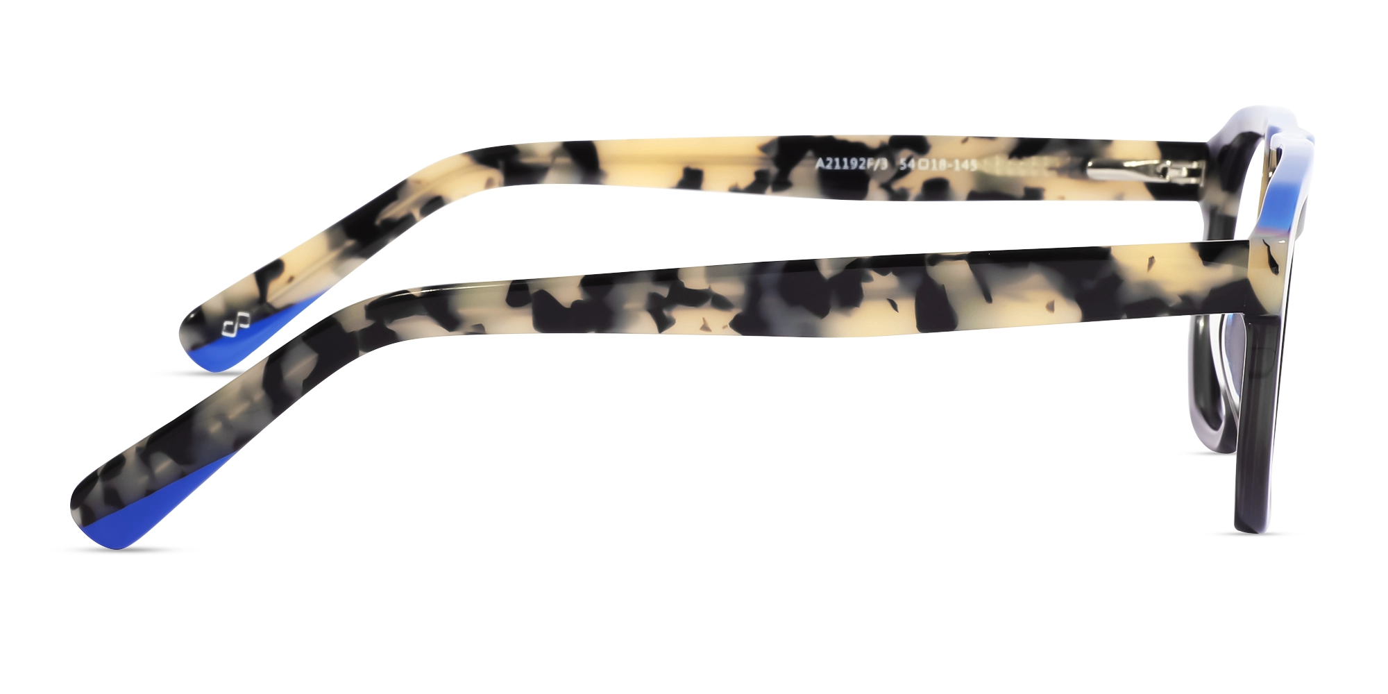 Crystal Charcoal Grey & Marzipan Tortoise glasses