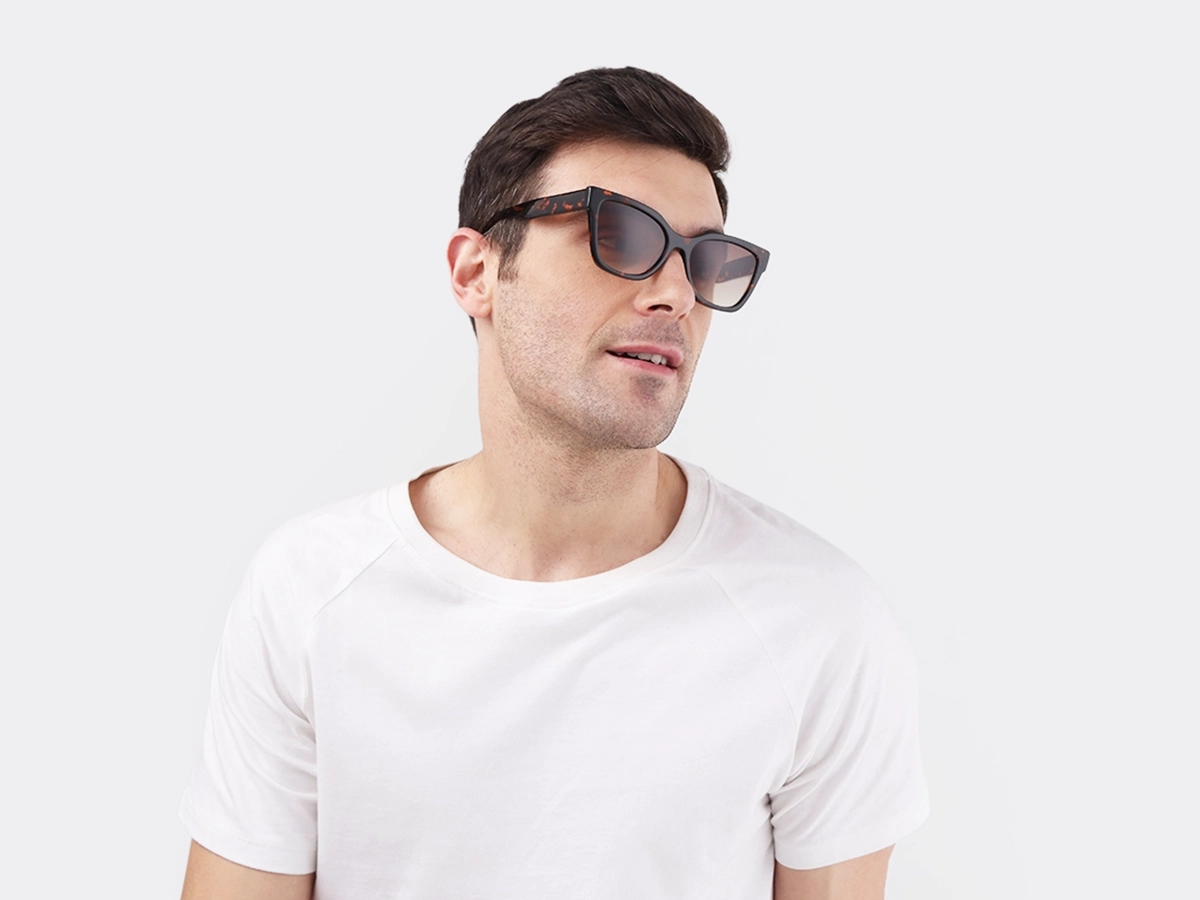 Honey Tortoise Square Sunglasses 42