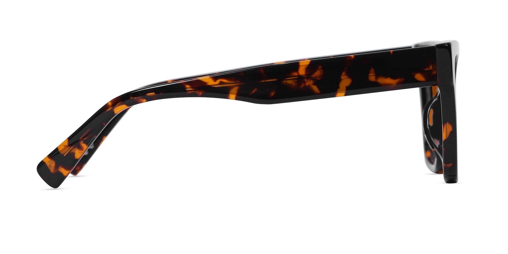 Honey Tortoise Square Sunglasses-4