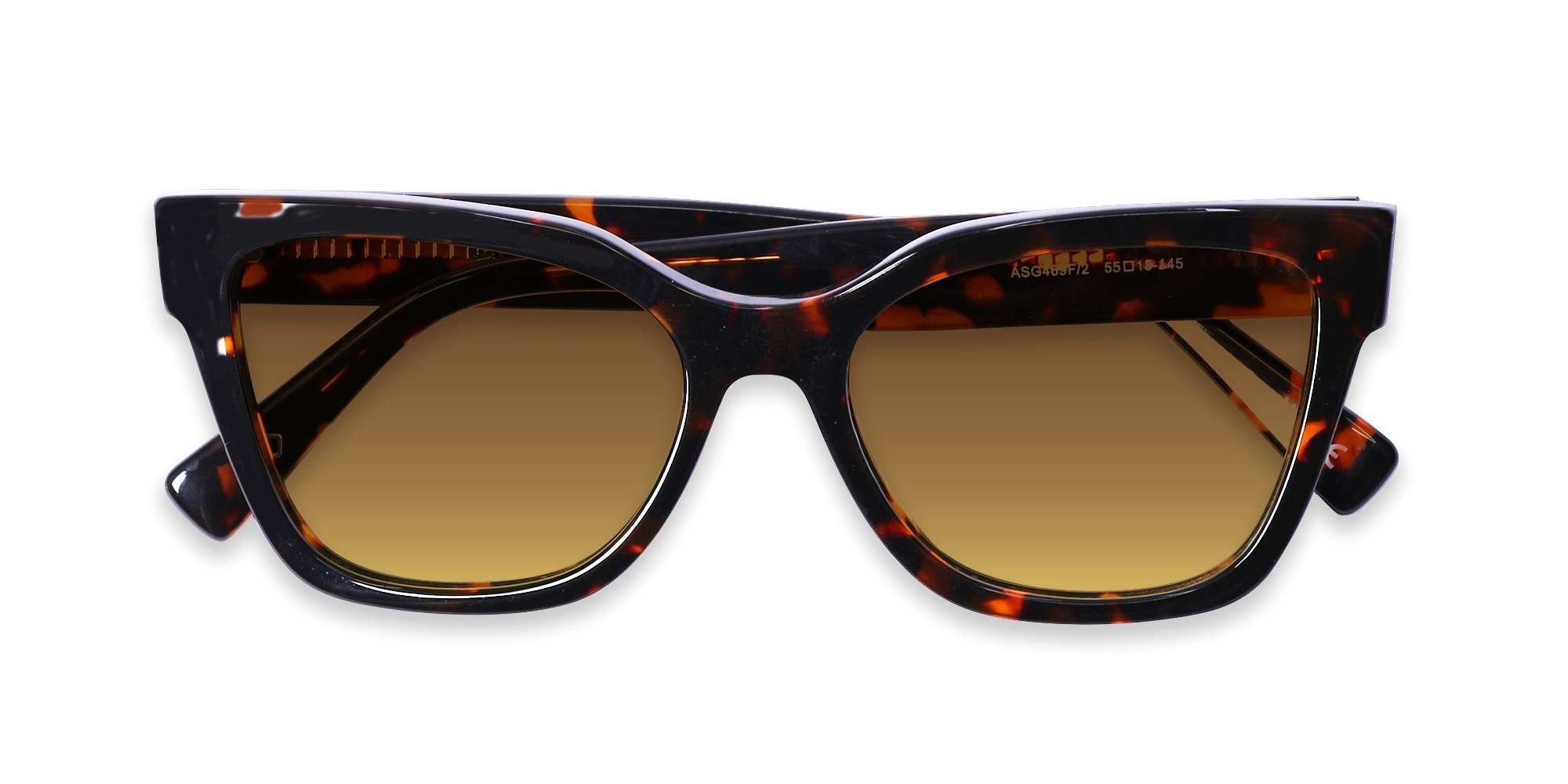 Honey Tortoise Square Sunglasses-6