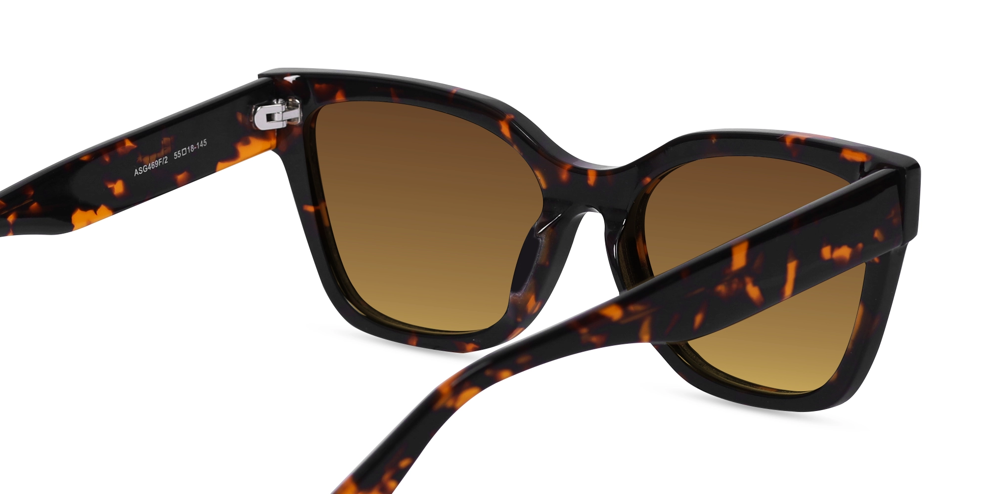 Honey Tortoise Square Sunglasses-5
