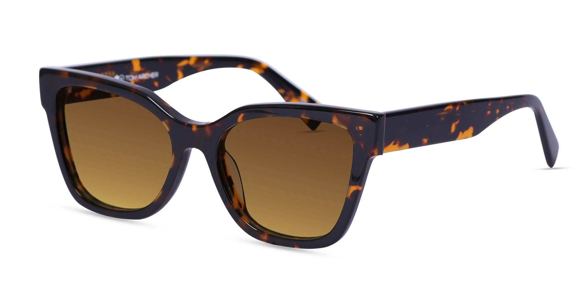 Honey Tortoise Square Sunglasses-3