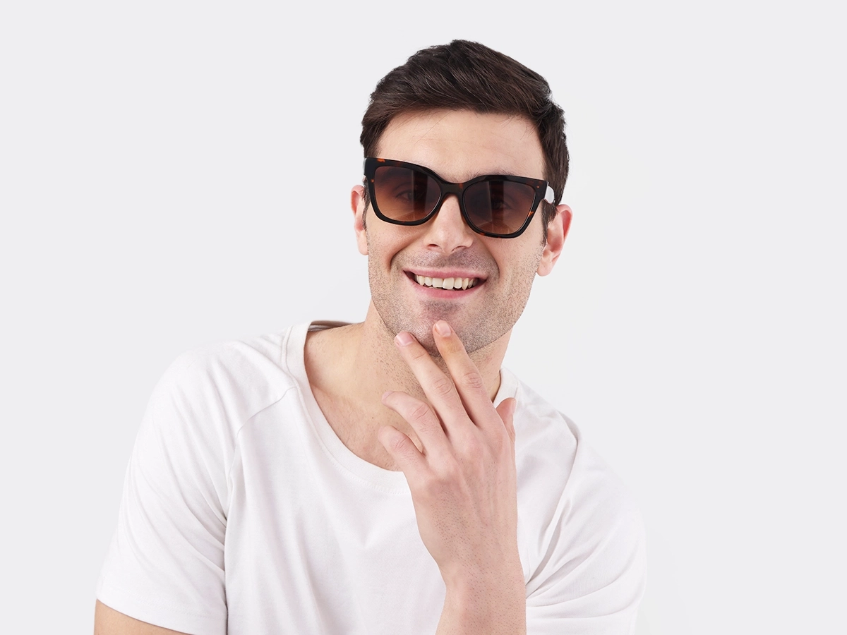 Honey Tortoise Square Sunglasses 41