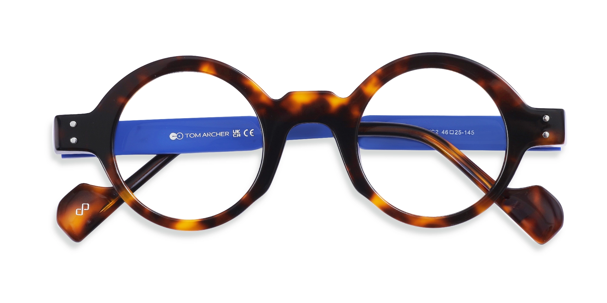 Blue Tortoiseshell Glasses-6