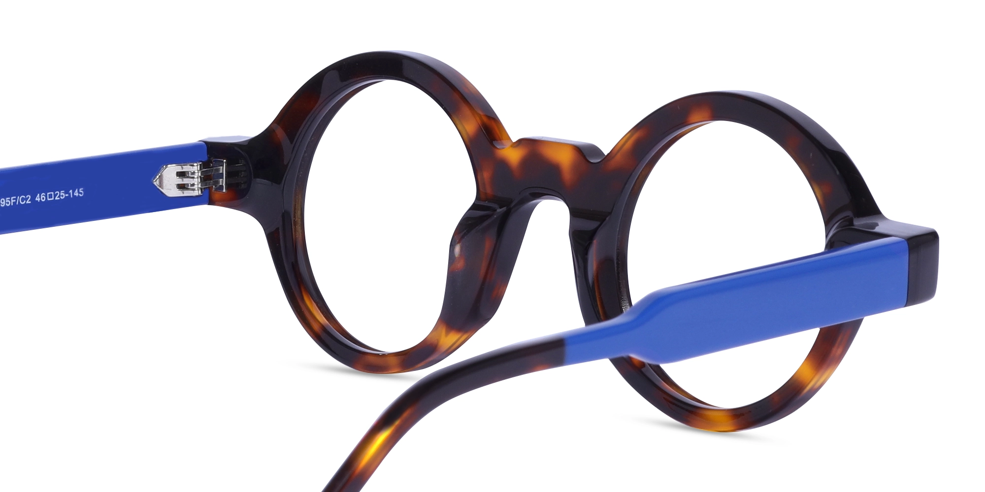 Blue Tortoiseshell Glasses-5
