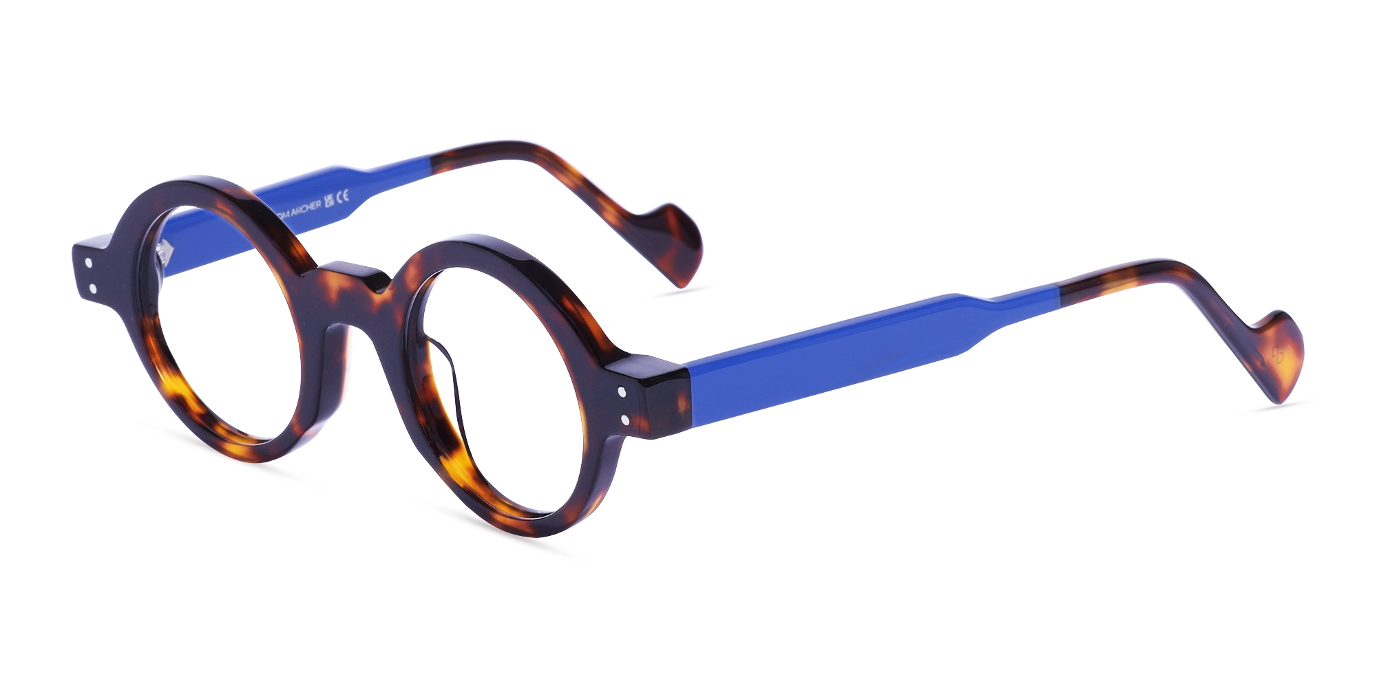 Blue Tortoiseshell Glasses-3
