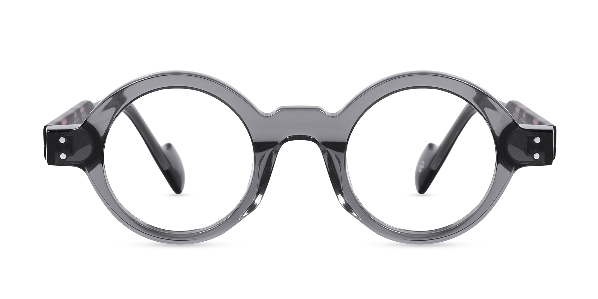 Crystal Smoke Grey Glasses-1 Crystal Smoke Grey Glasses-1