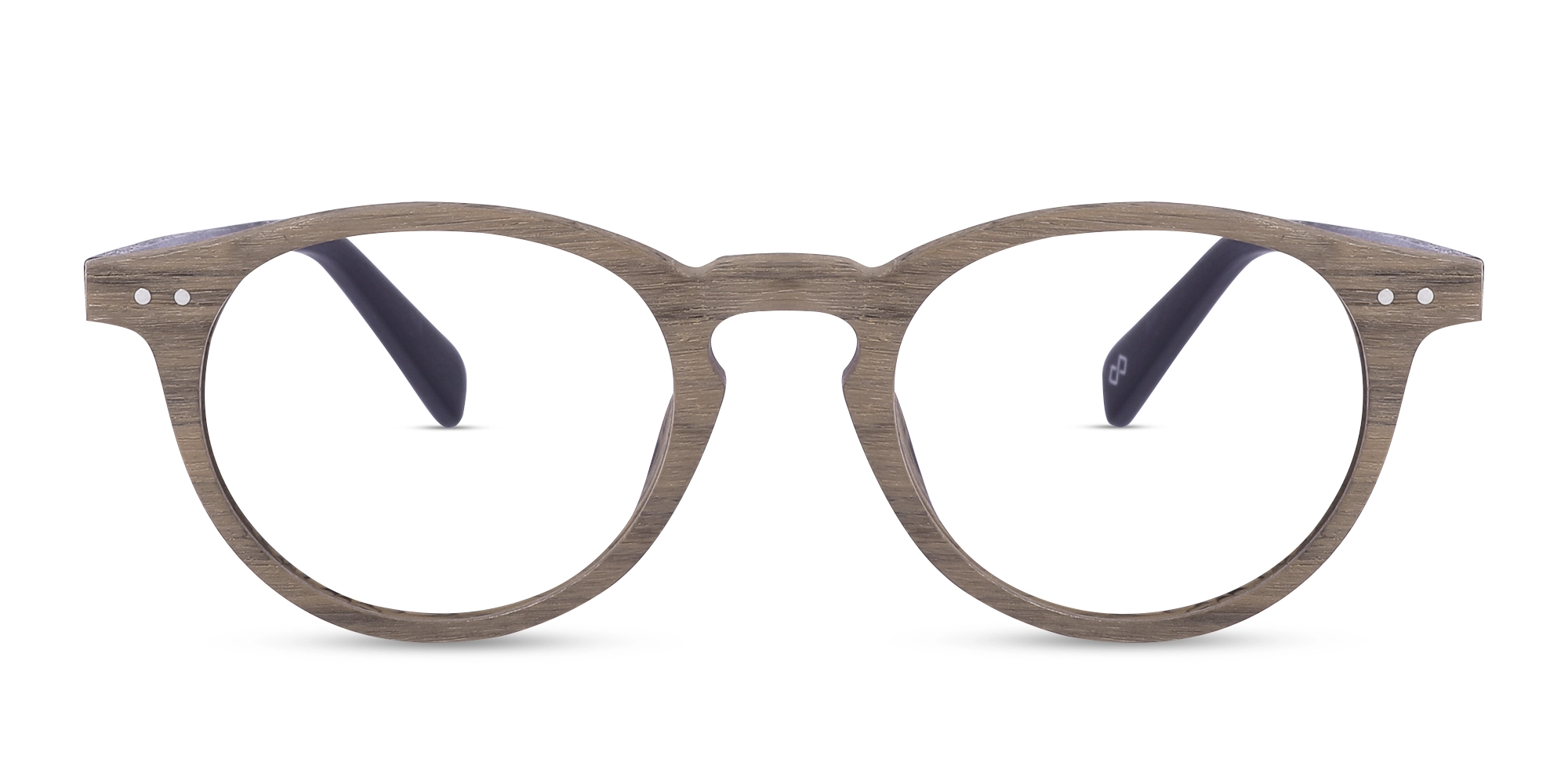Natural Wood Oval Frame Eyeglasses 1 Natural Wood Oval Frame Eyeglasses 1
