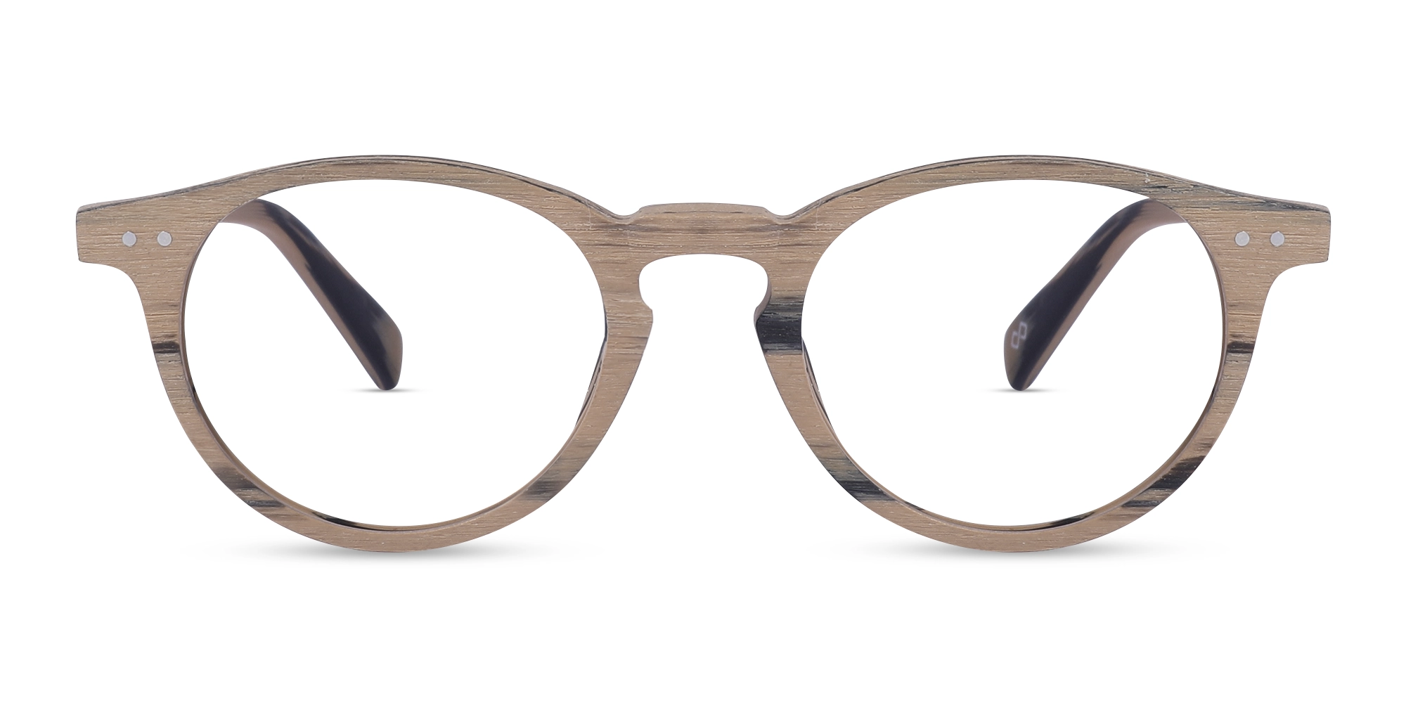 Wooden Oval Frame Glasses 1 Wooden Oval Frame Glasses 1