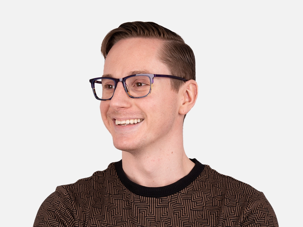 Purple Tortoise Shell Glasses-42