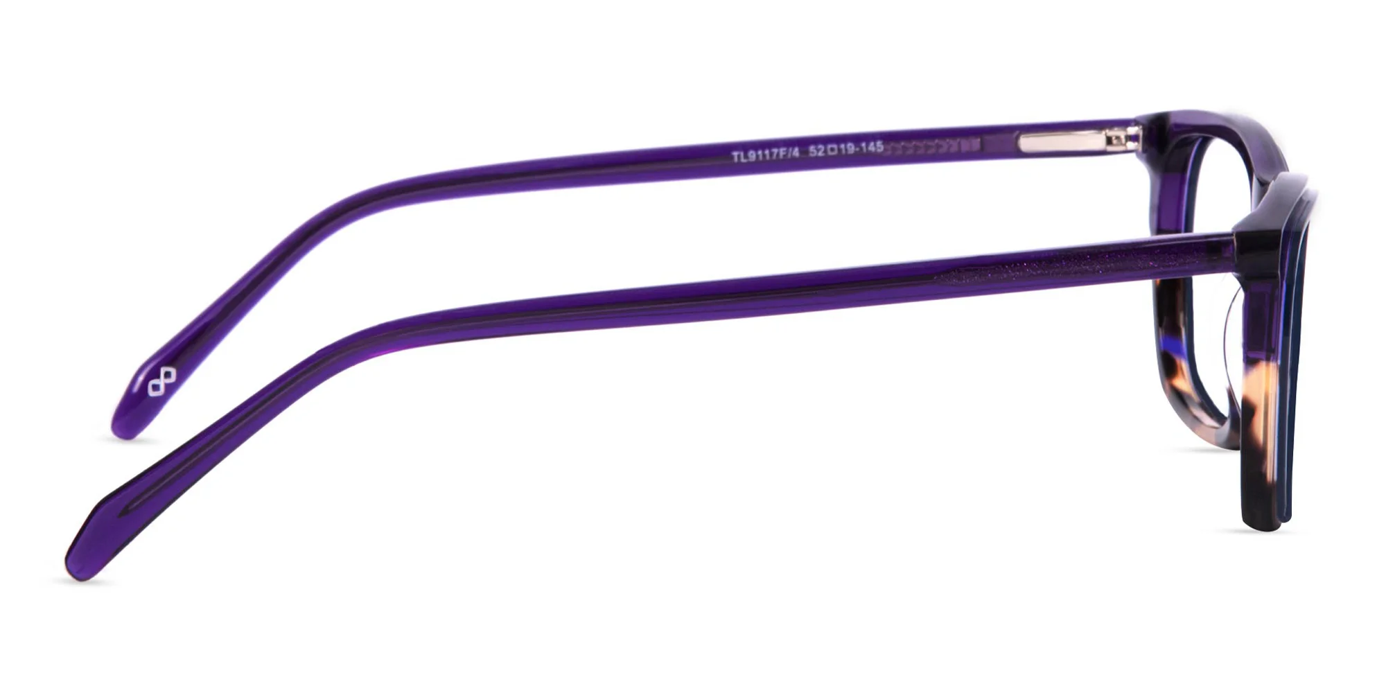 Purple Tortoise Shell Glasses-4