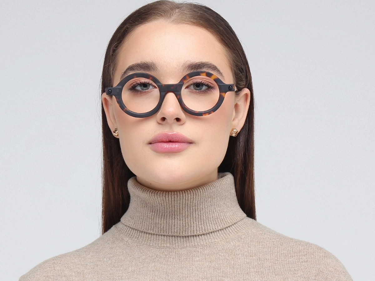 Dark Tortoise shell Glasses 51
