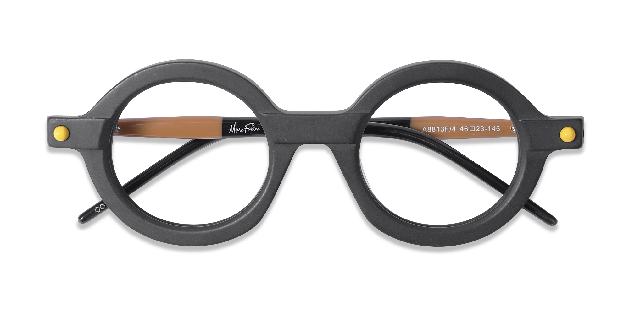 Black Oval Glasses 6