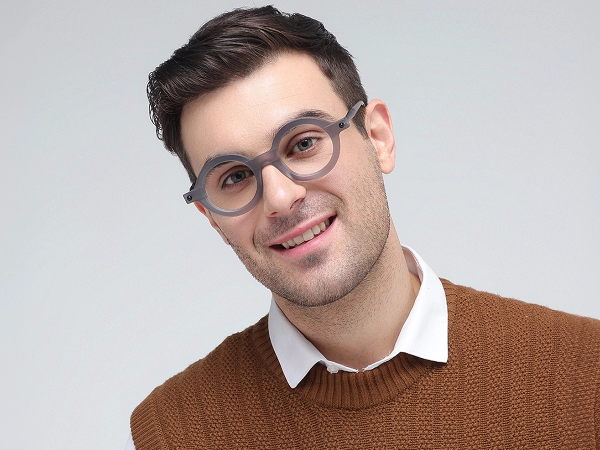 Acetate Oval Eyeglasses Frames 41
