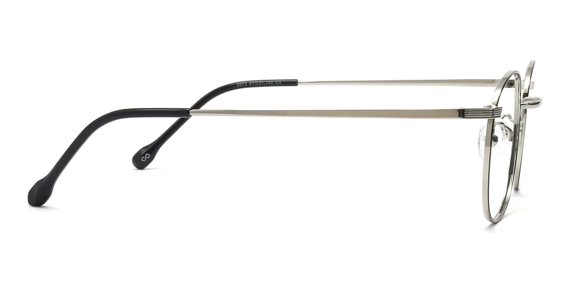 black & silver round shape specs-2