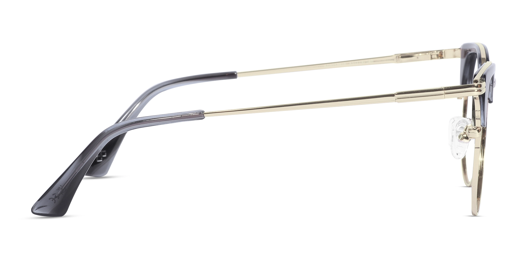 Smoke Grey & Gold Glasses 4