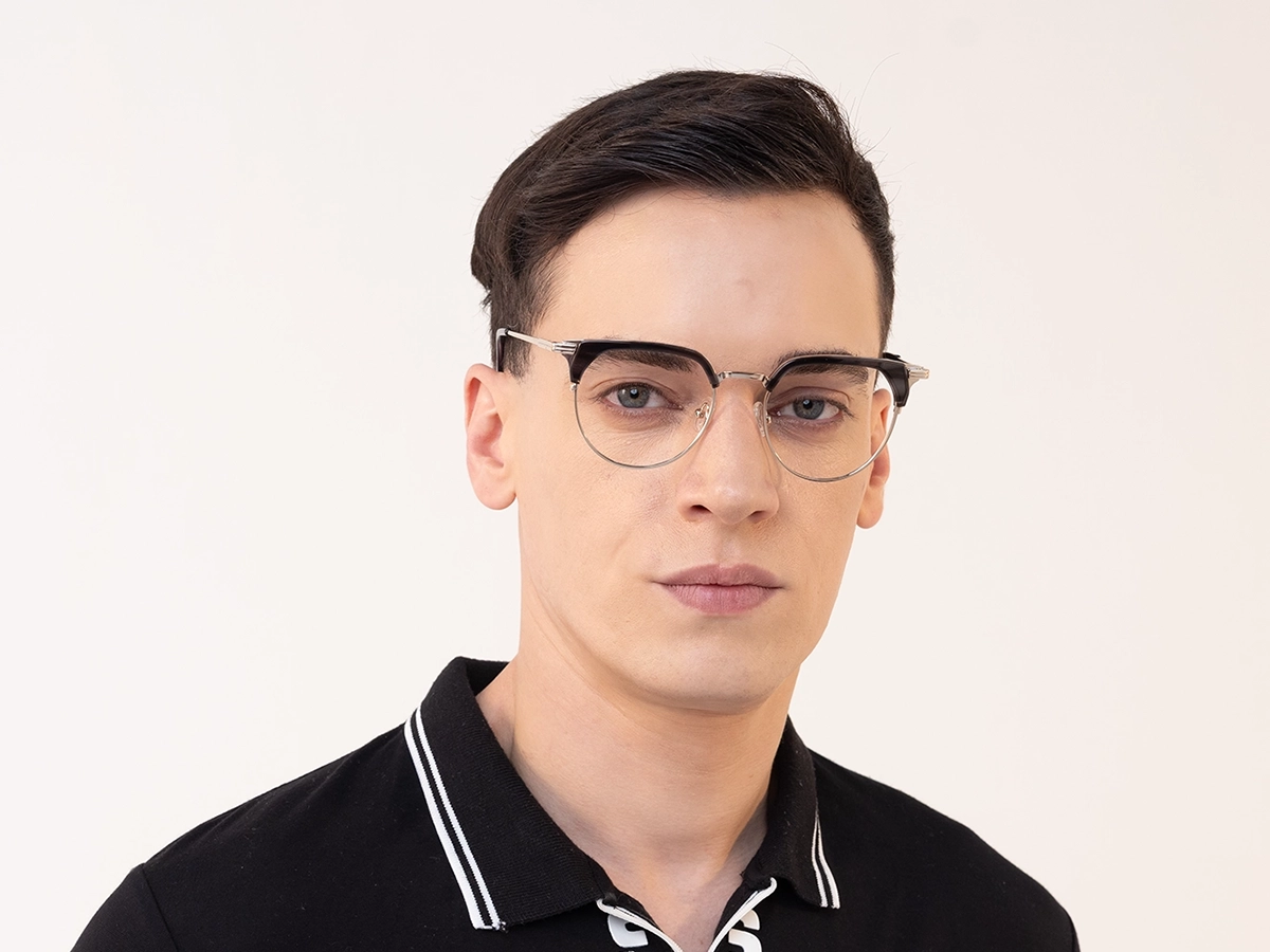 Smoke Grey & Gold Glasses 41