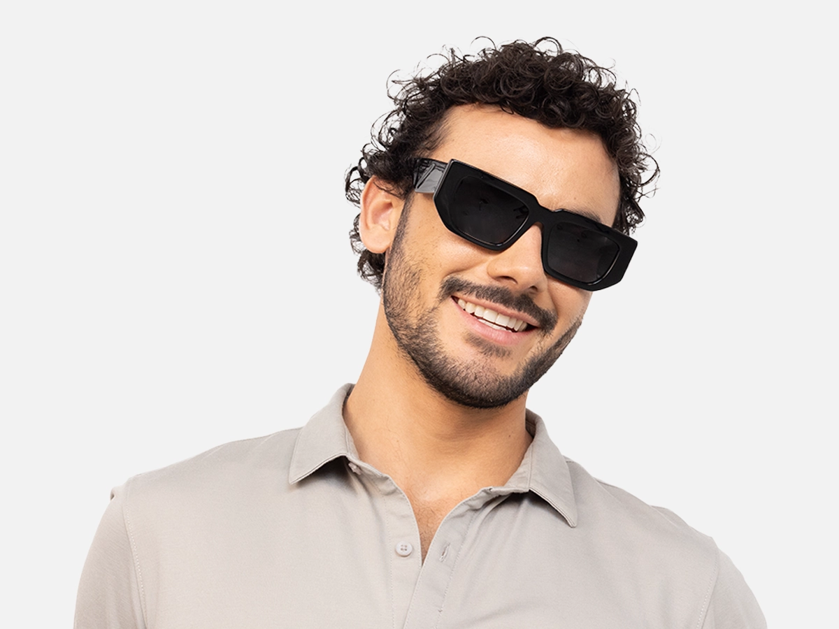 Large Rectangle Sunglasses-41