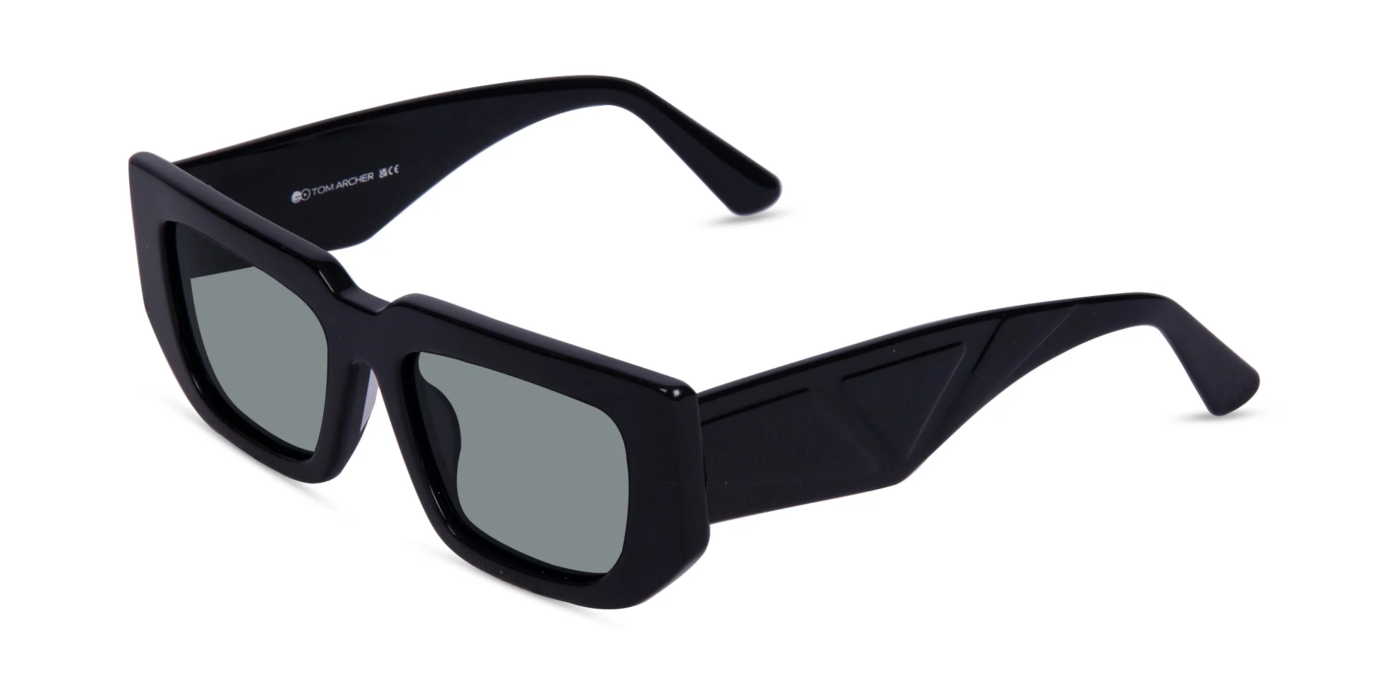 Large Rectangle Sunglasses-3