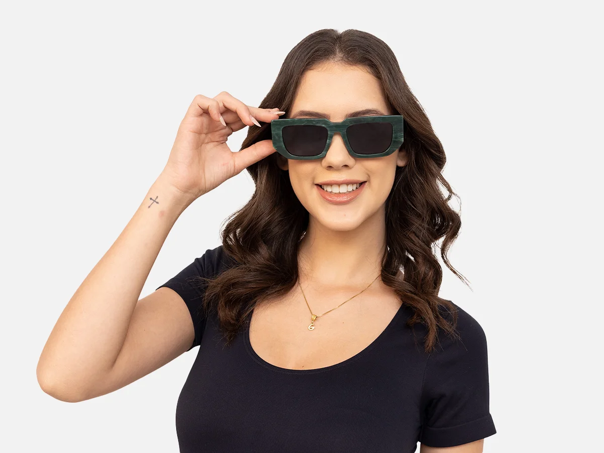 Grey Tinted Sunglasses-54