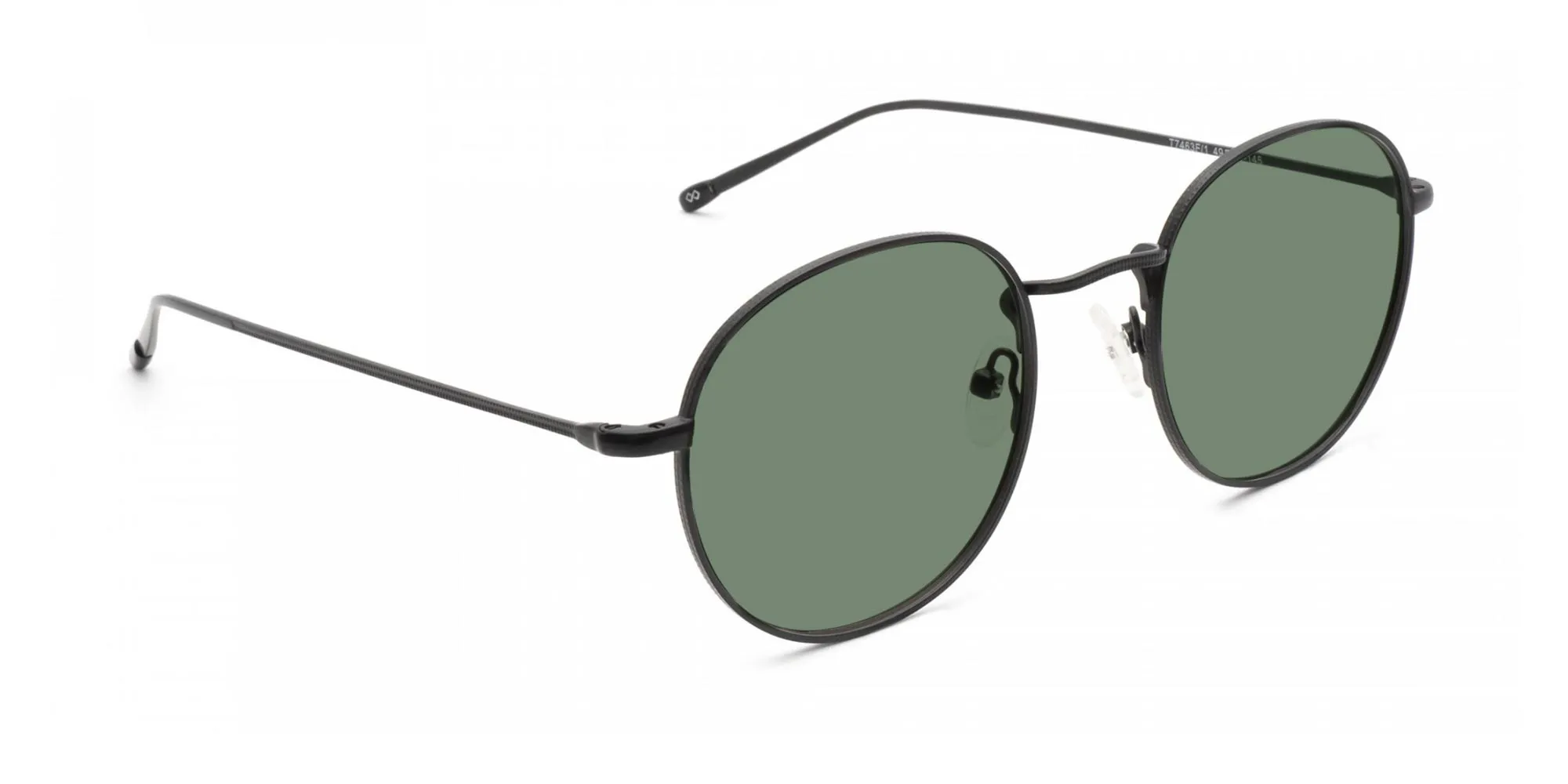 Round Metal Frame Sunglasses-2