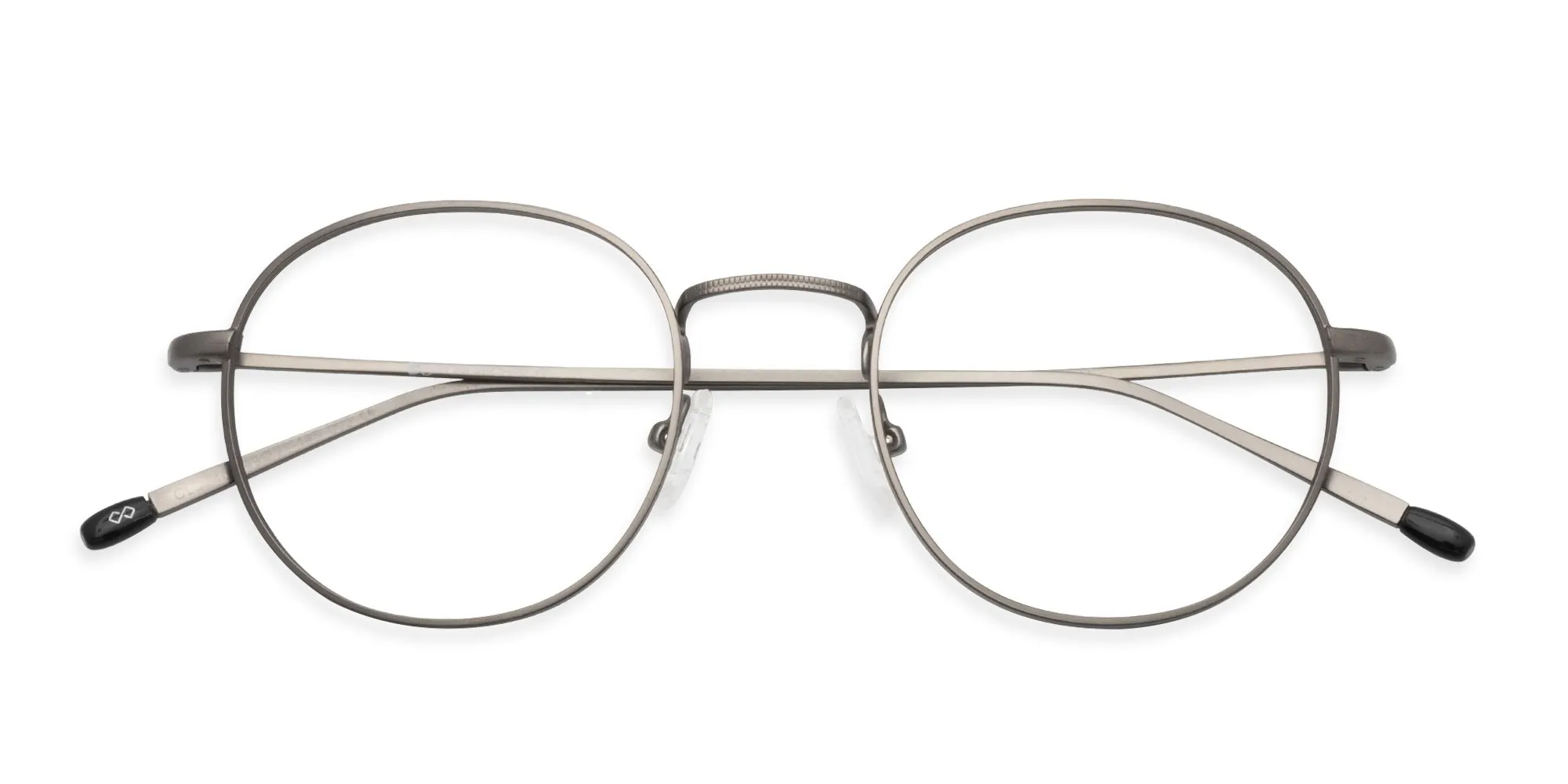 Round Gunmetal Glasses-2