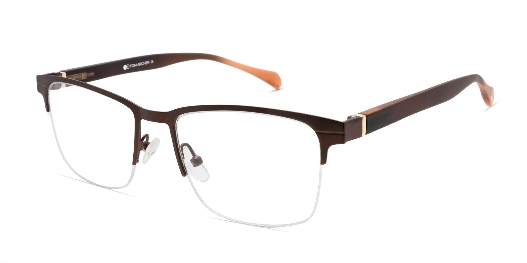 brown half rim glasses frames-2 brown half rim glasses frames-2