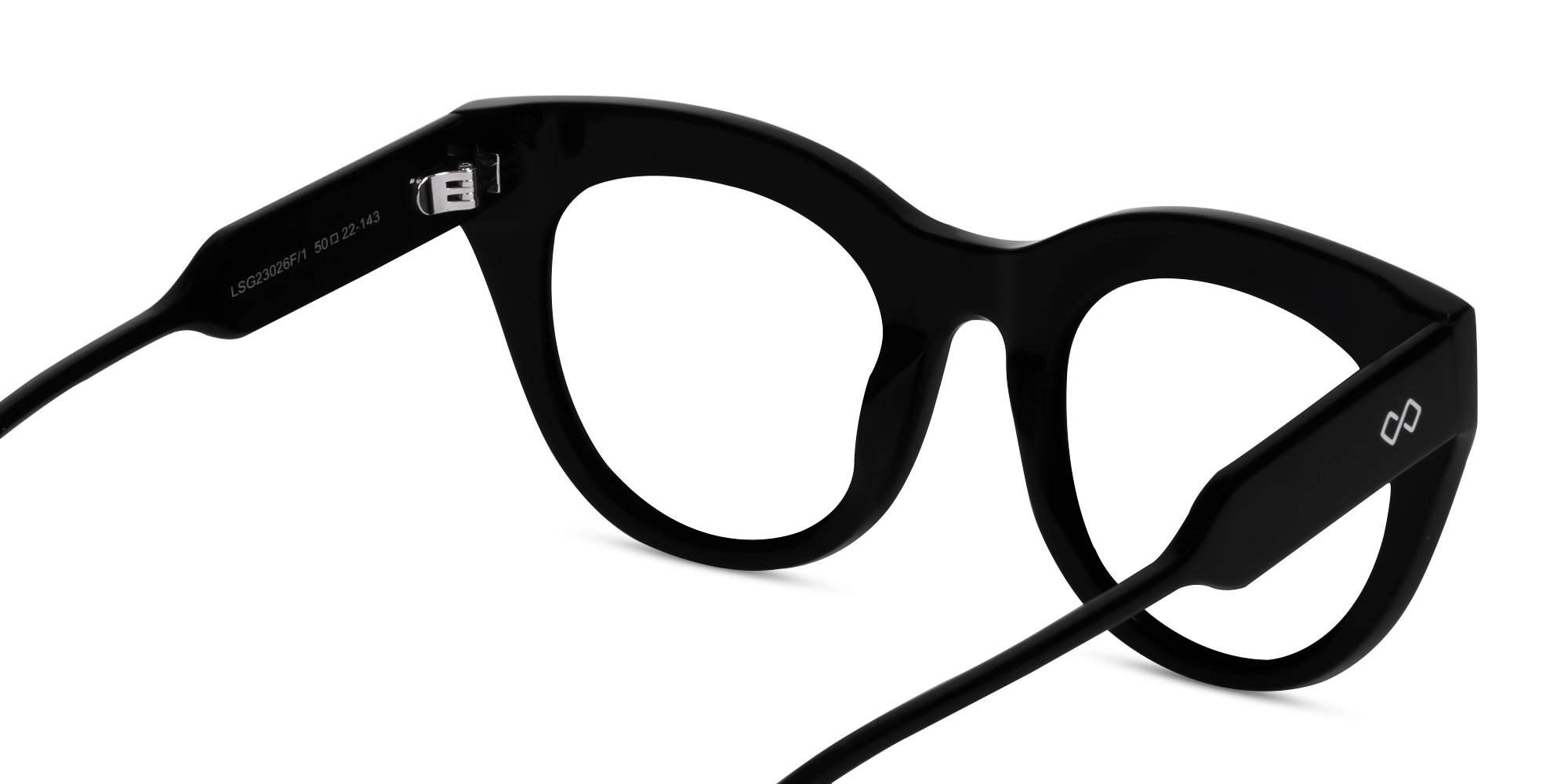 Black Full-Rim Cat-eye Glasses
