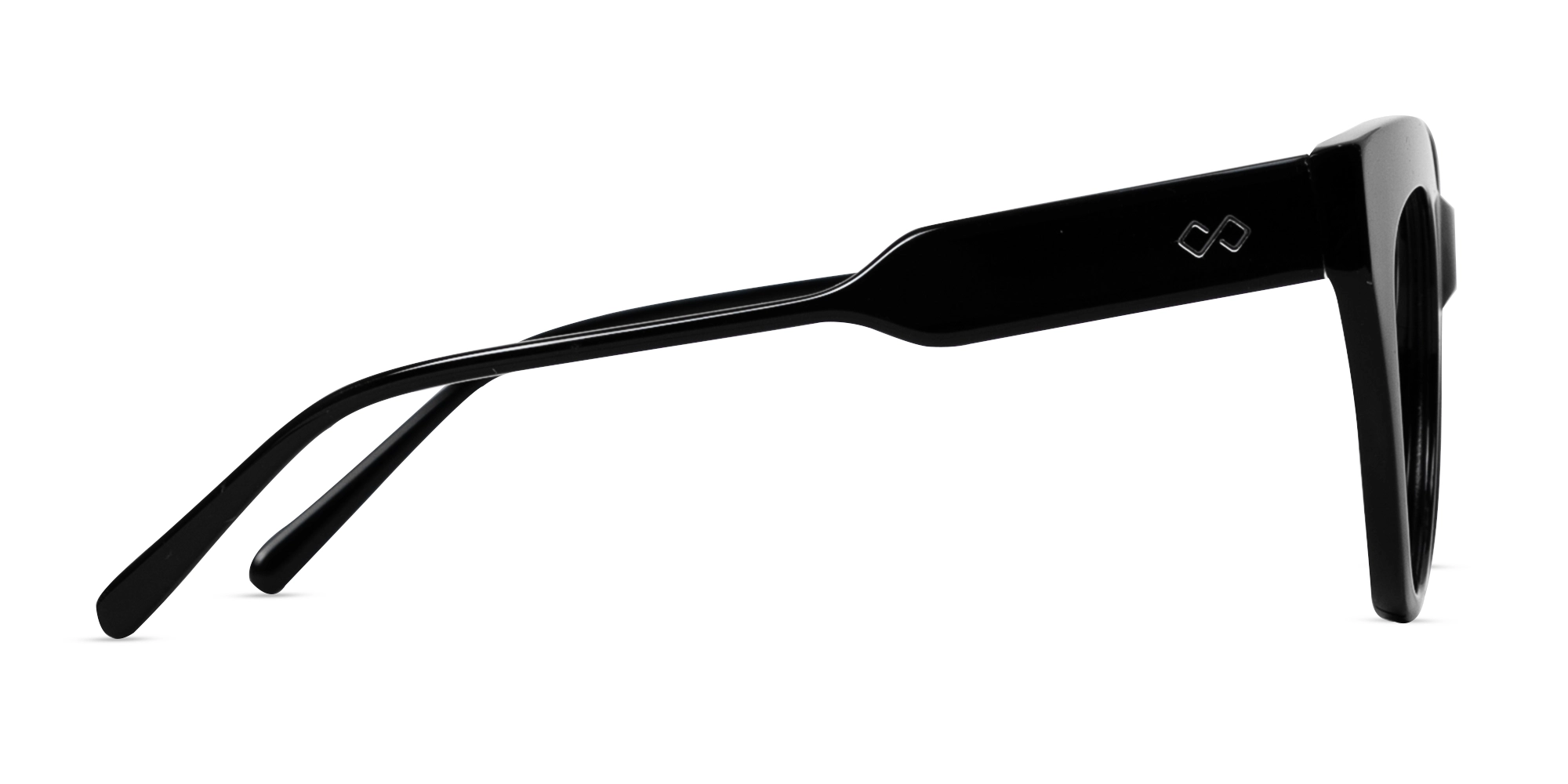 Black Full-Rim Cat-eye Glasses