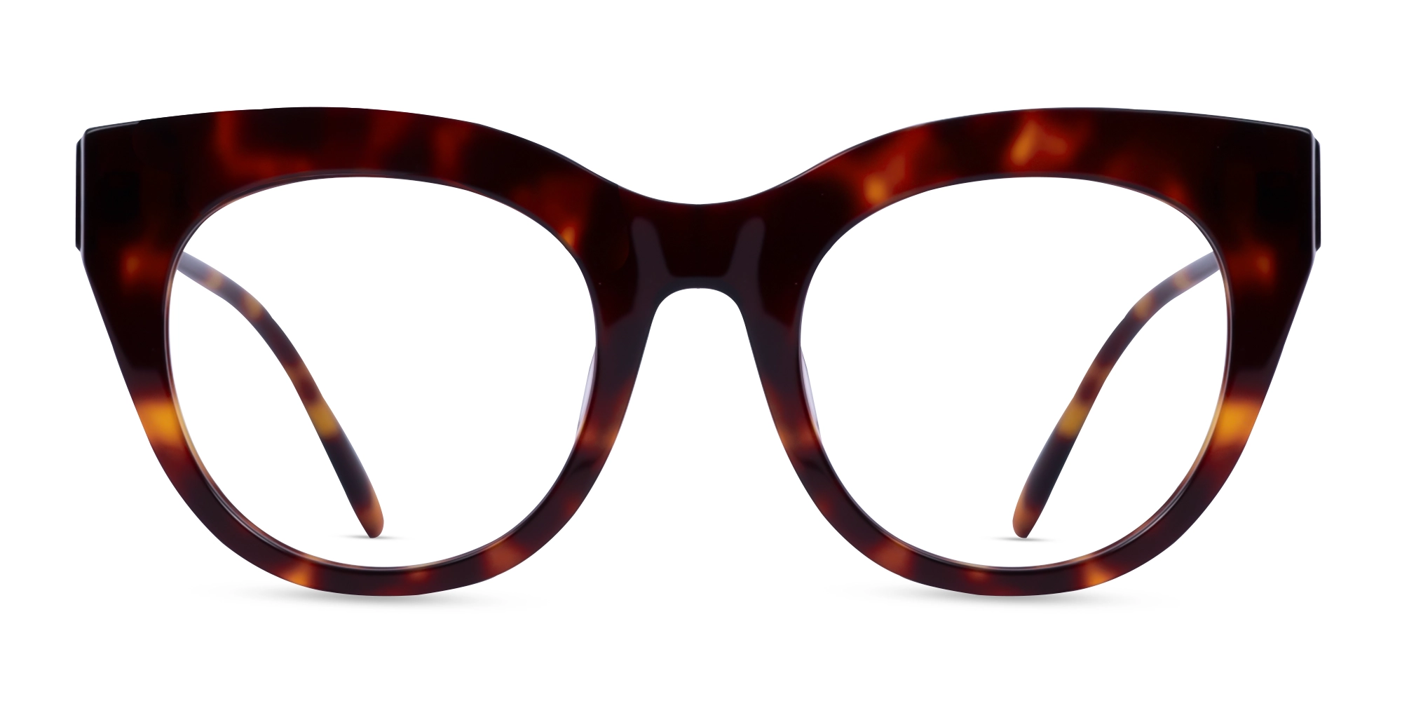 Dark Tortoise Cat-eye Glasses For Women