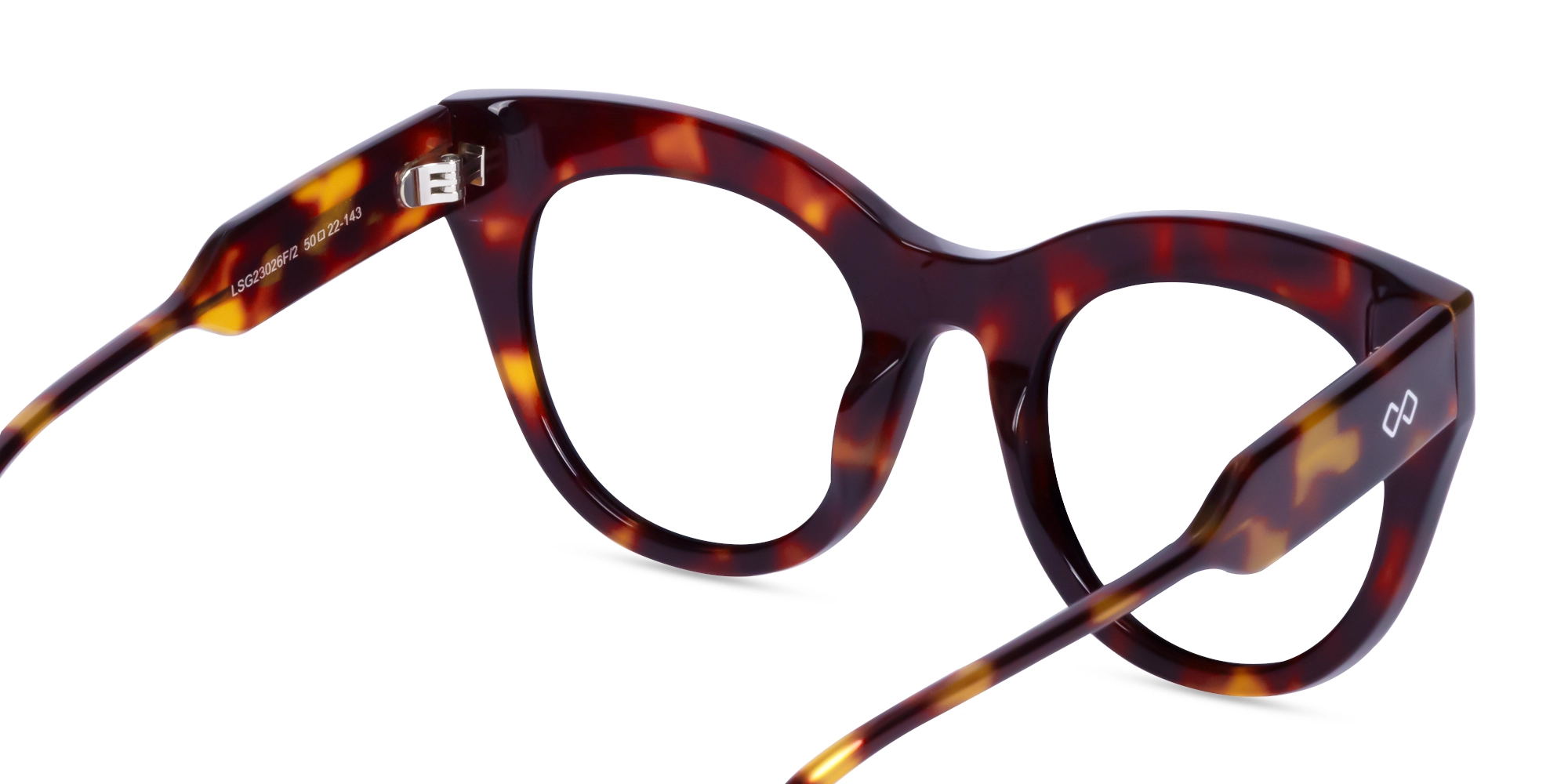 Dark Tortoise Cat-eye Glasses For Women