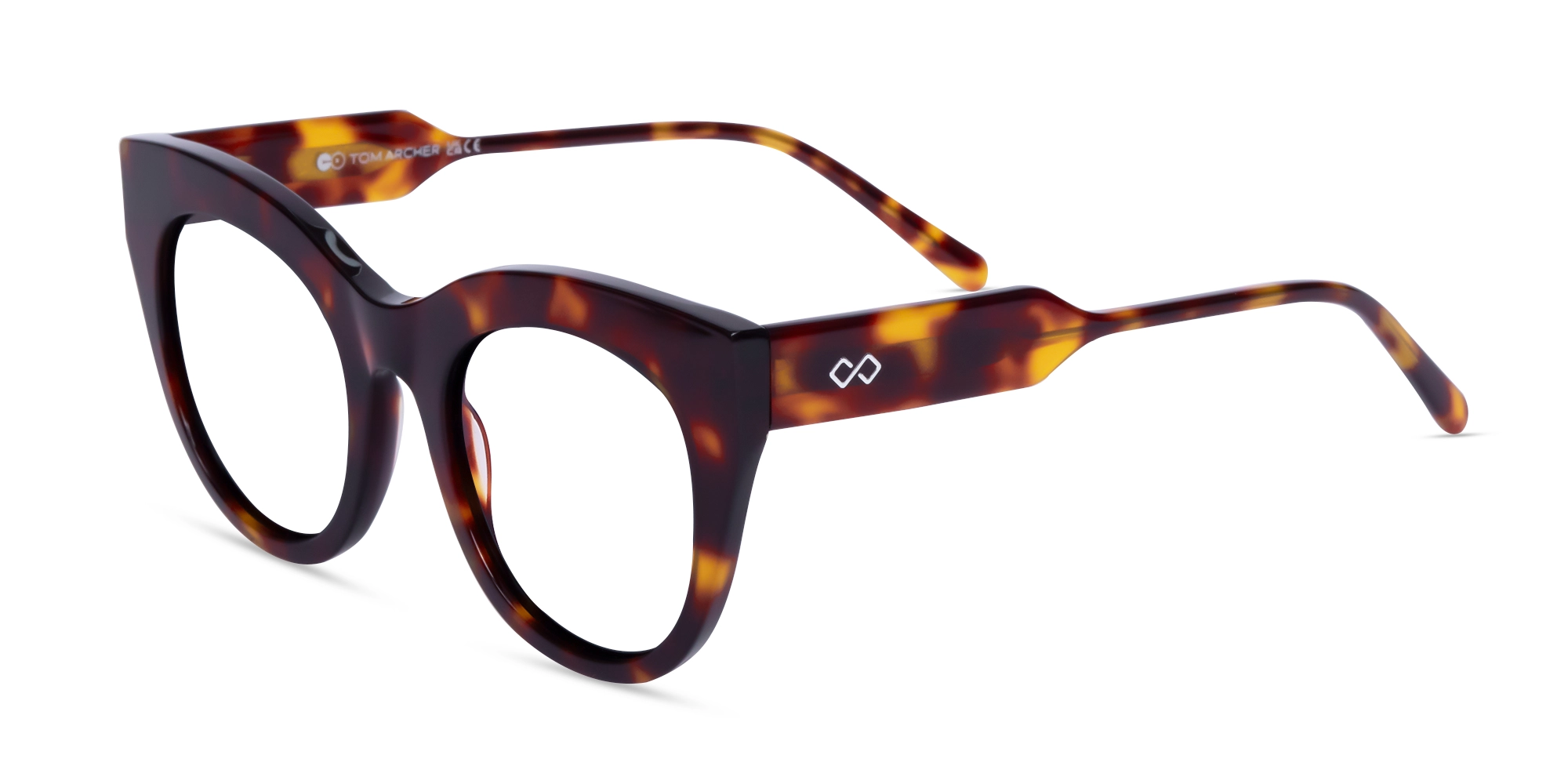 Dark Tortoise Cat-eye Glasses For Women