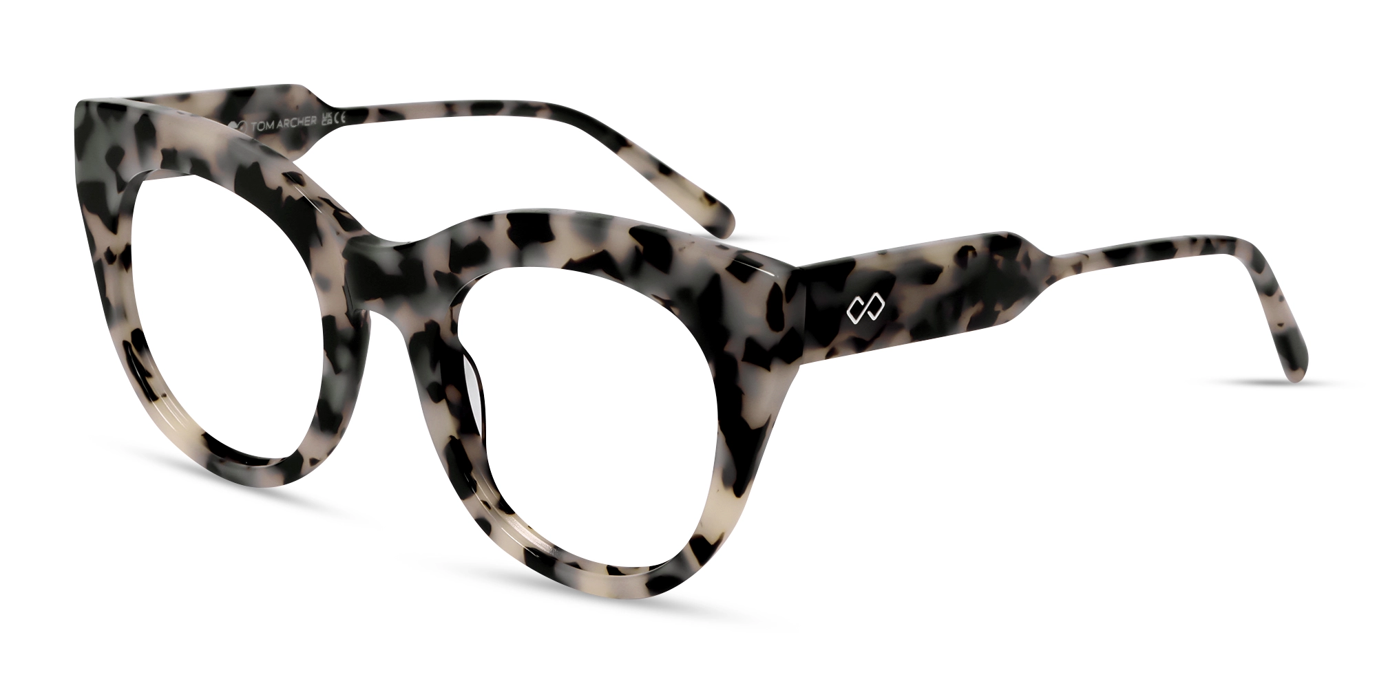 Beige Tortoise Cat-eye Glasses Beige Tortoise Cat-eye Glasses