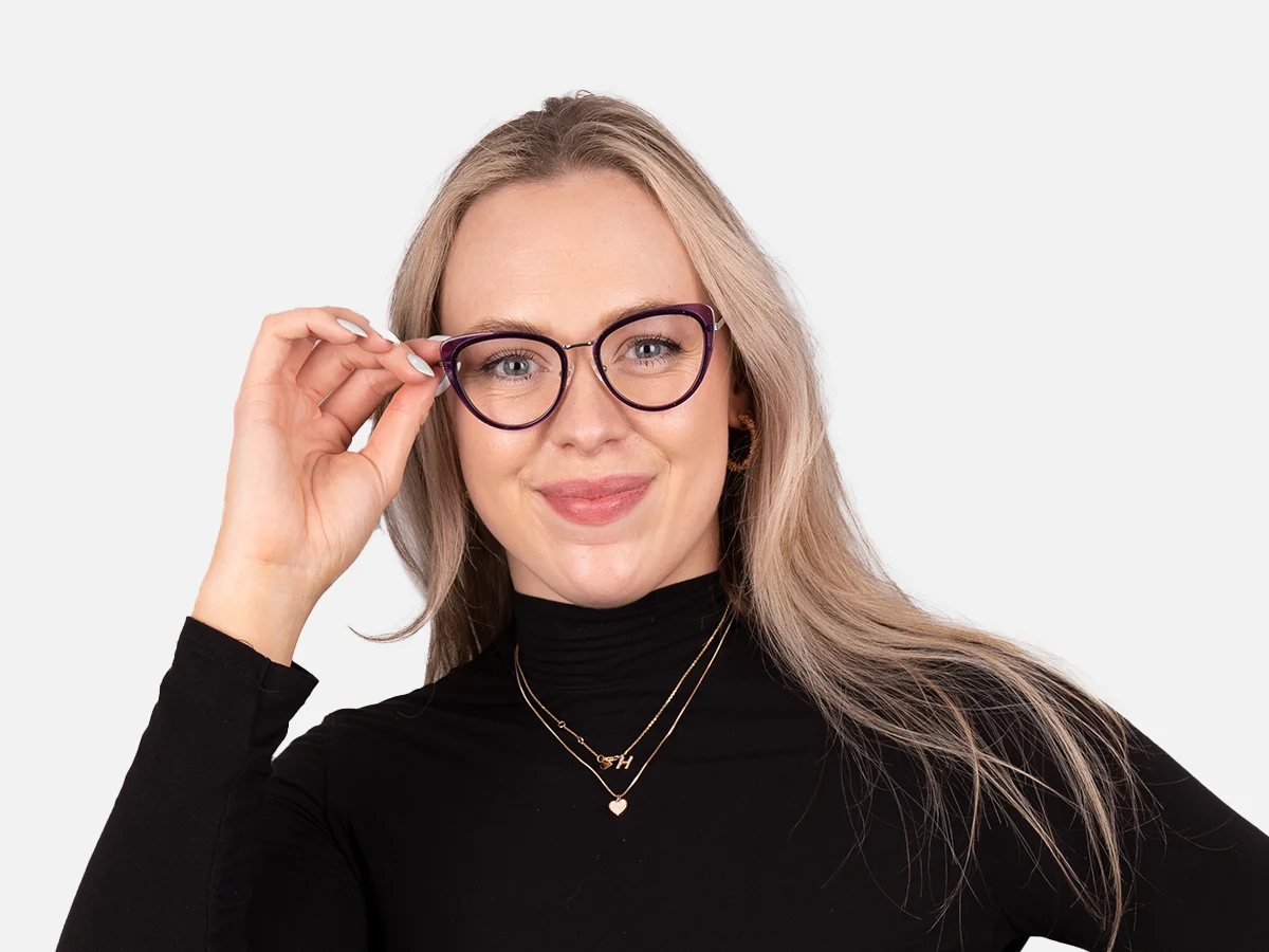 Designer Cat Eye Optical Glasses-45