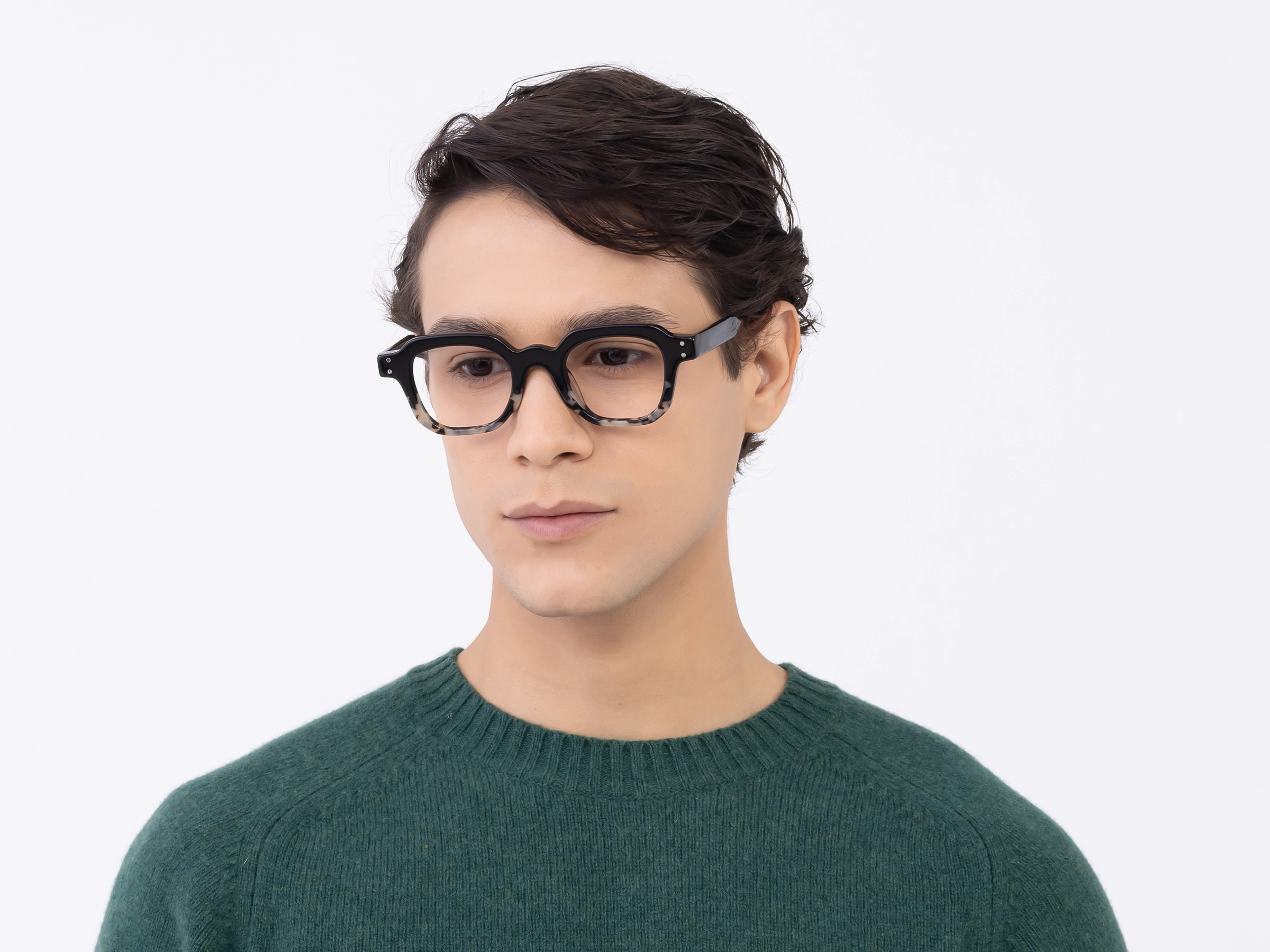 Black And Tortoise Glasses