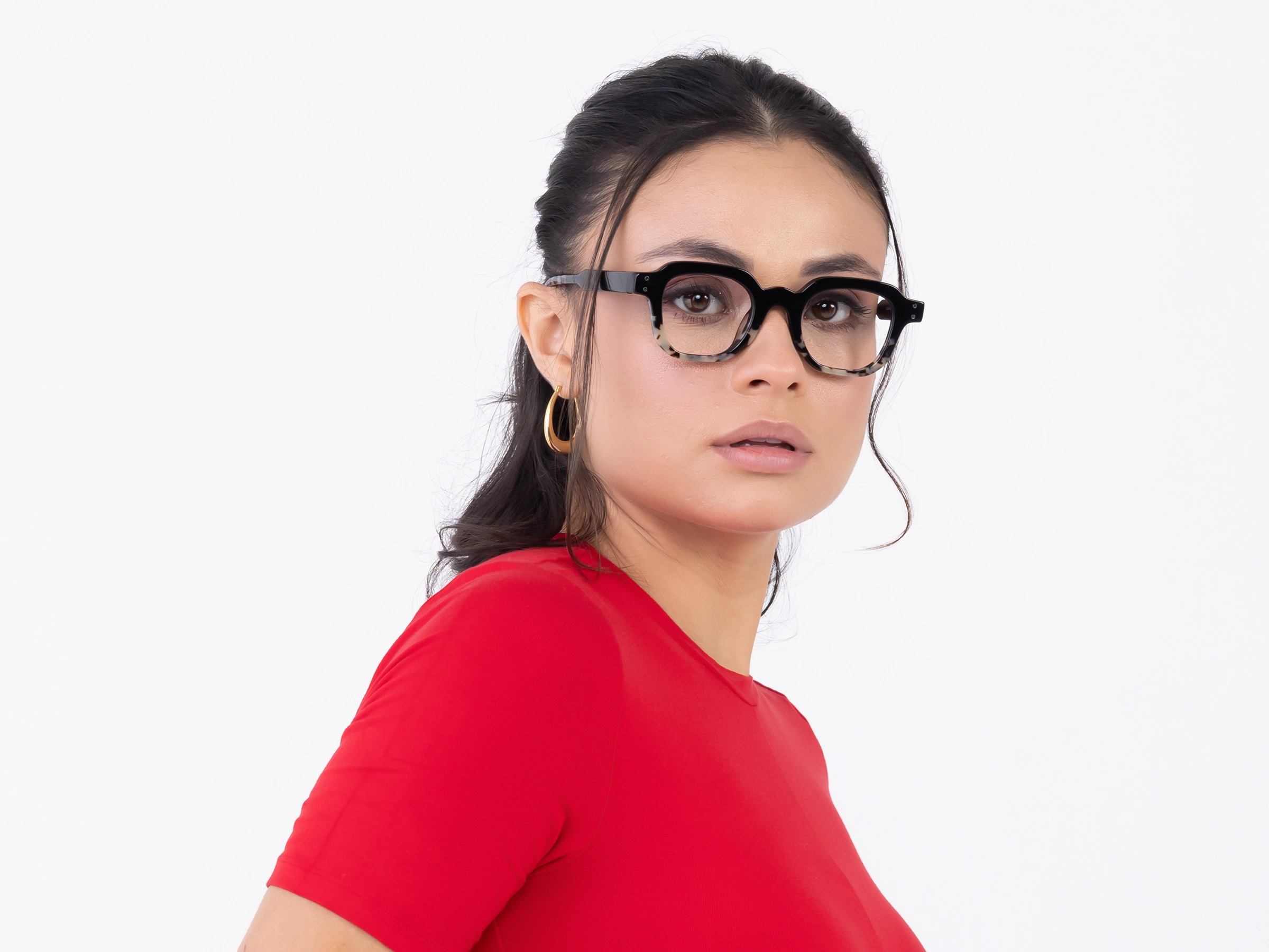 Black And Tortoise Glasses