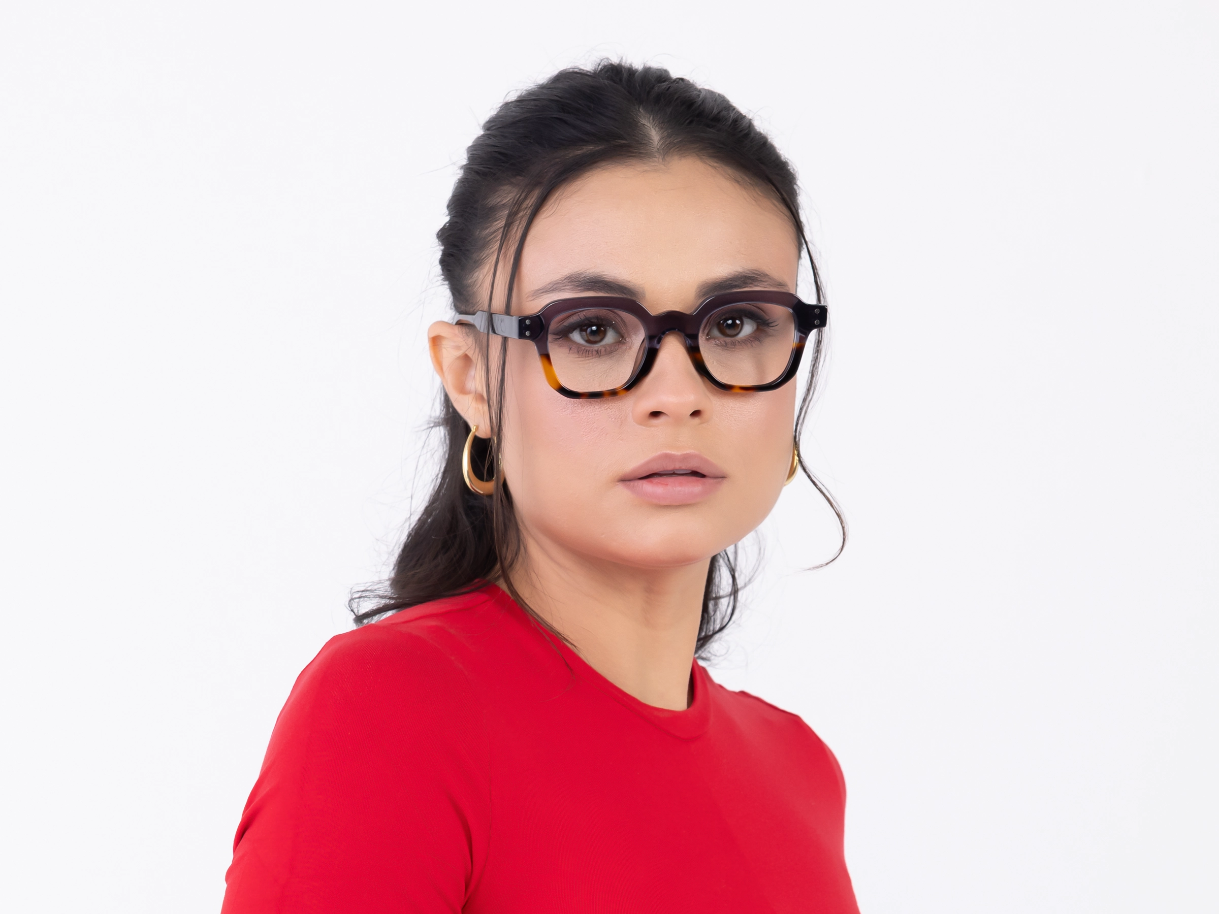 Grey Tortoise Shell Glasses