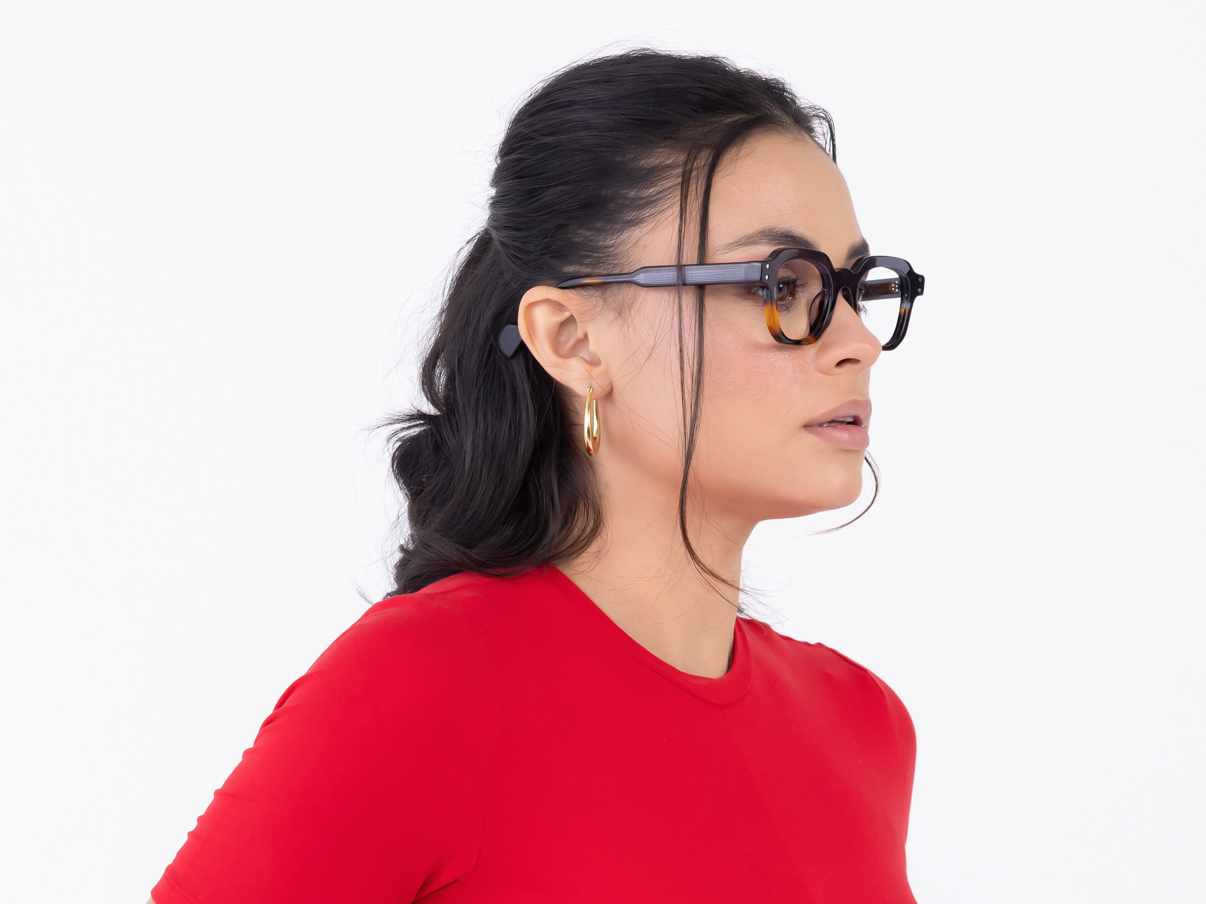 Grey Tortoise Shell Glasses