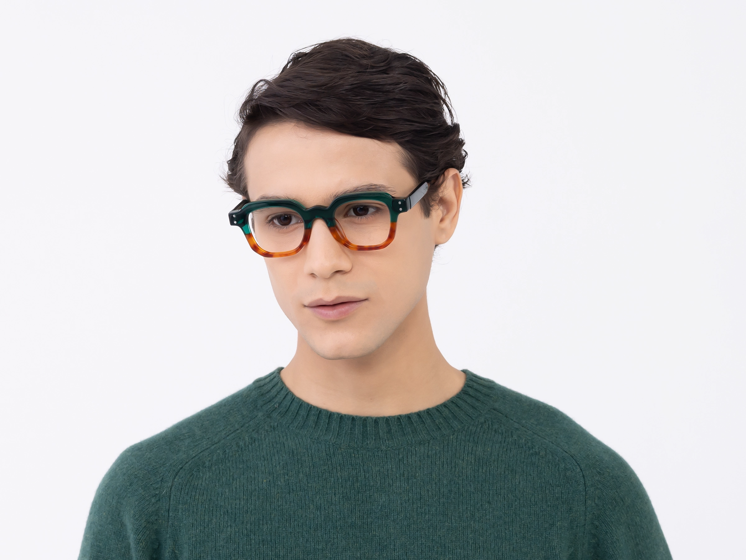 Emerald Green Glasses