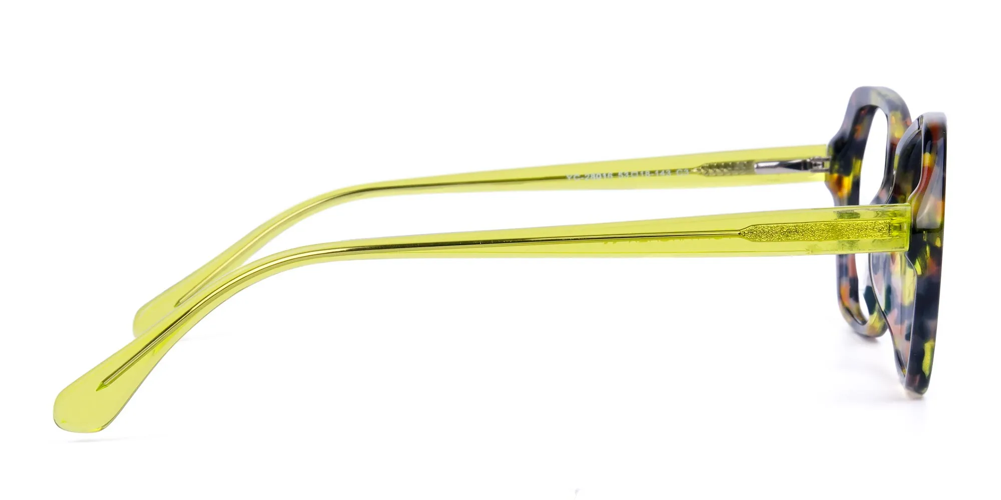 Green Tortoise Shell Cat Eye Glasses-2