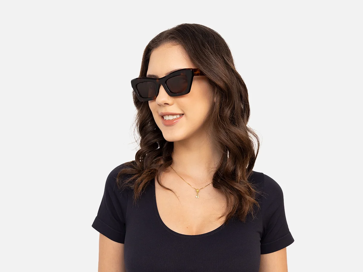 Polarized Cat Eye Sunglasses-52