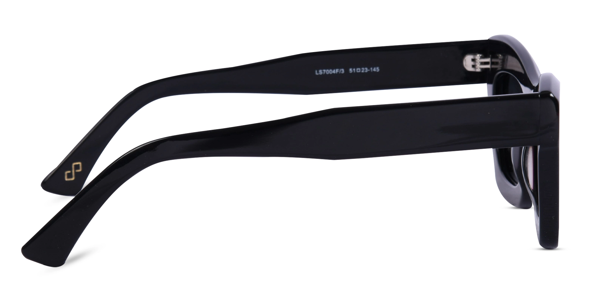 Womens Black Cat Eye Sunglasses-4